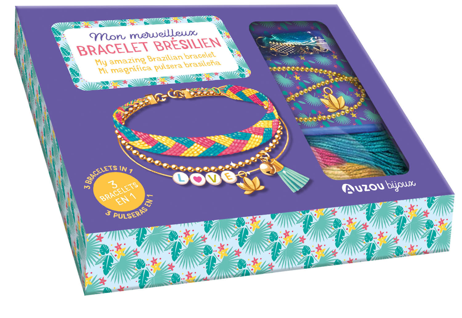 MON SUPERBE BIJOU - MON MERVEILLEUX BRACELET BRÉSILIEN -  Shiilia - AUZOU