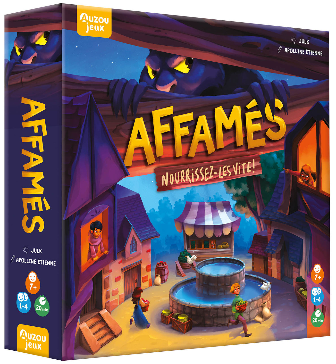 GRANDS JEUX - AFFAMÉS -  Julk - AUZOU