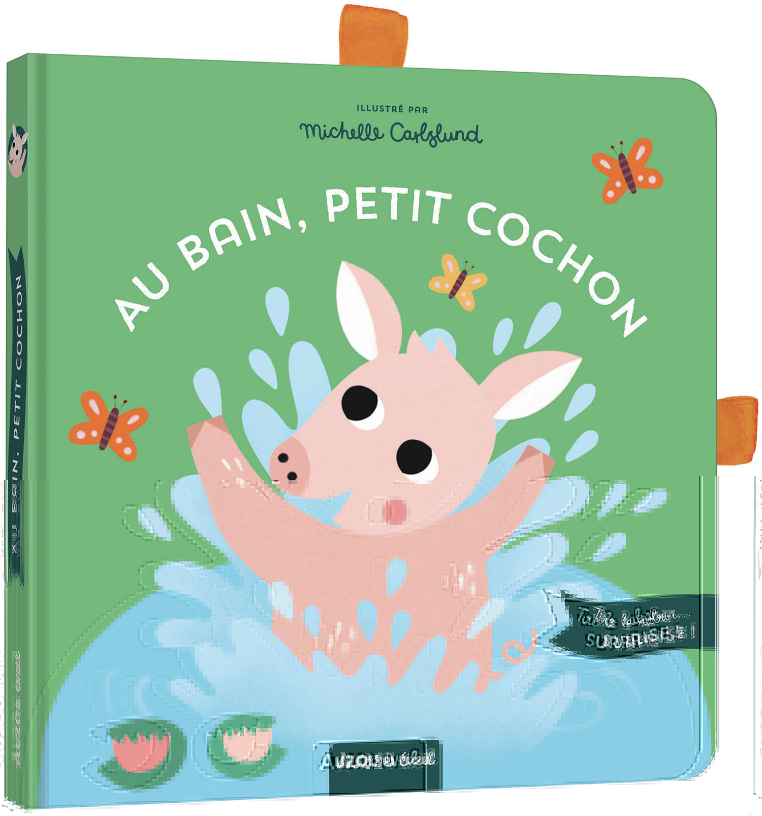 AU BAIN, PETIT COCHON - Michelle CARLSLUND - AUZOU