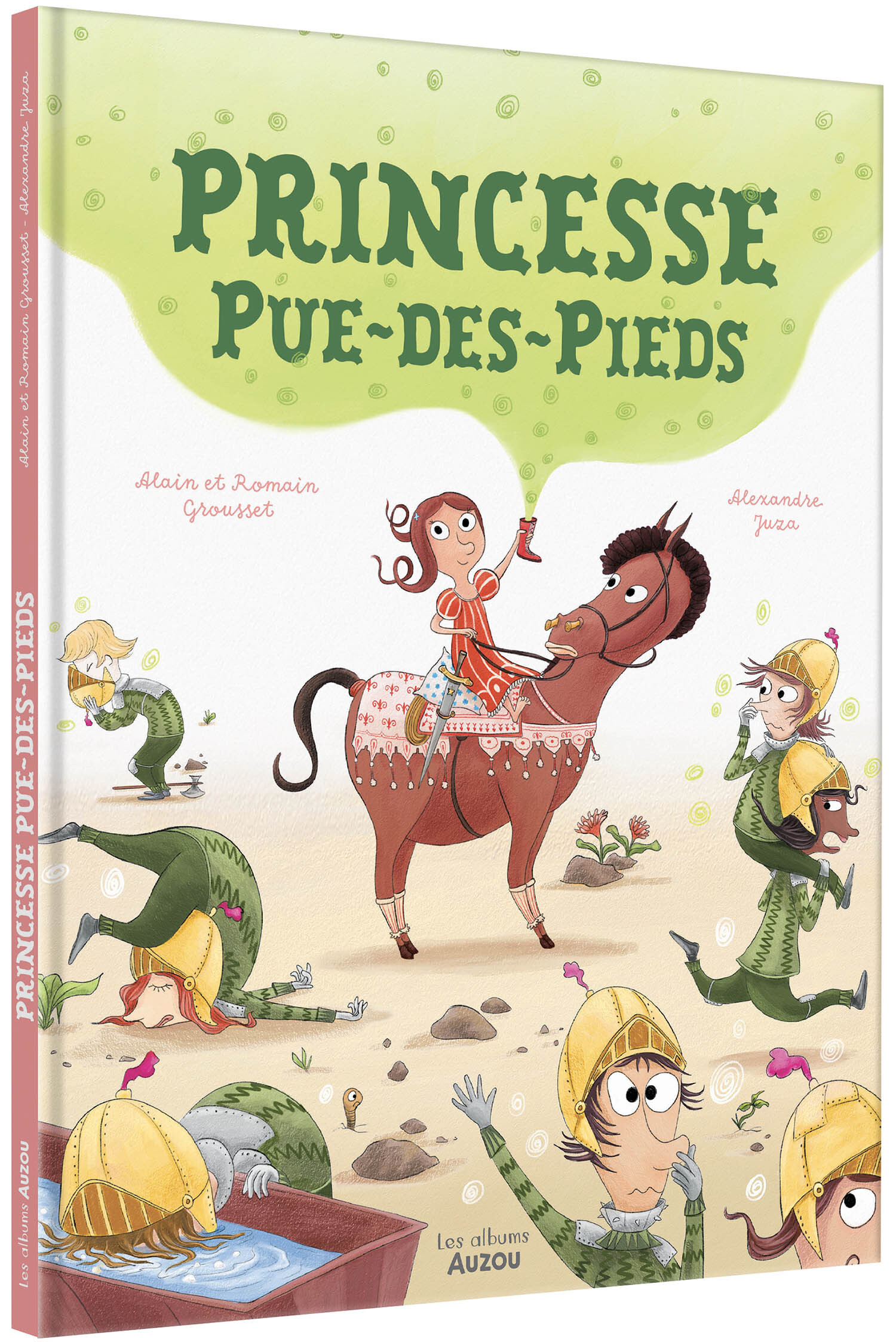 PRINCESSE PUE-DES-PIEDS - Alain Grousset - AUZOU