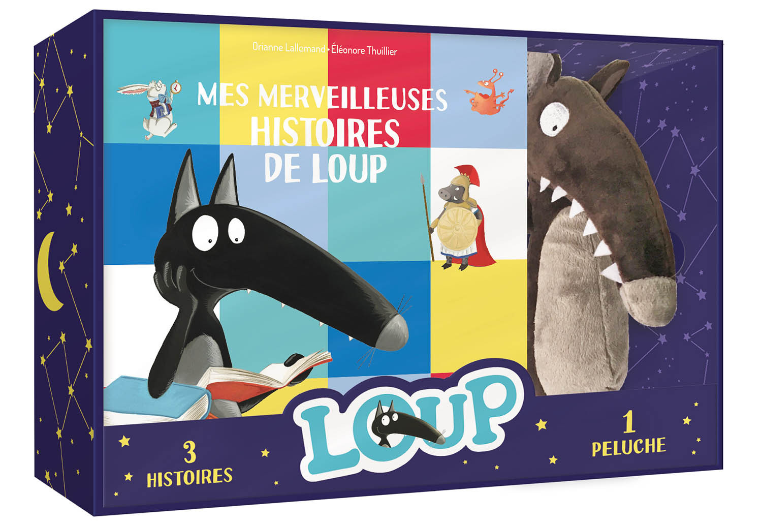 MON COFFRET MES MERVEILLEUSES HISTOIRES DE LOUP - Orianne Lallemand - AUZOU