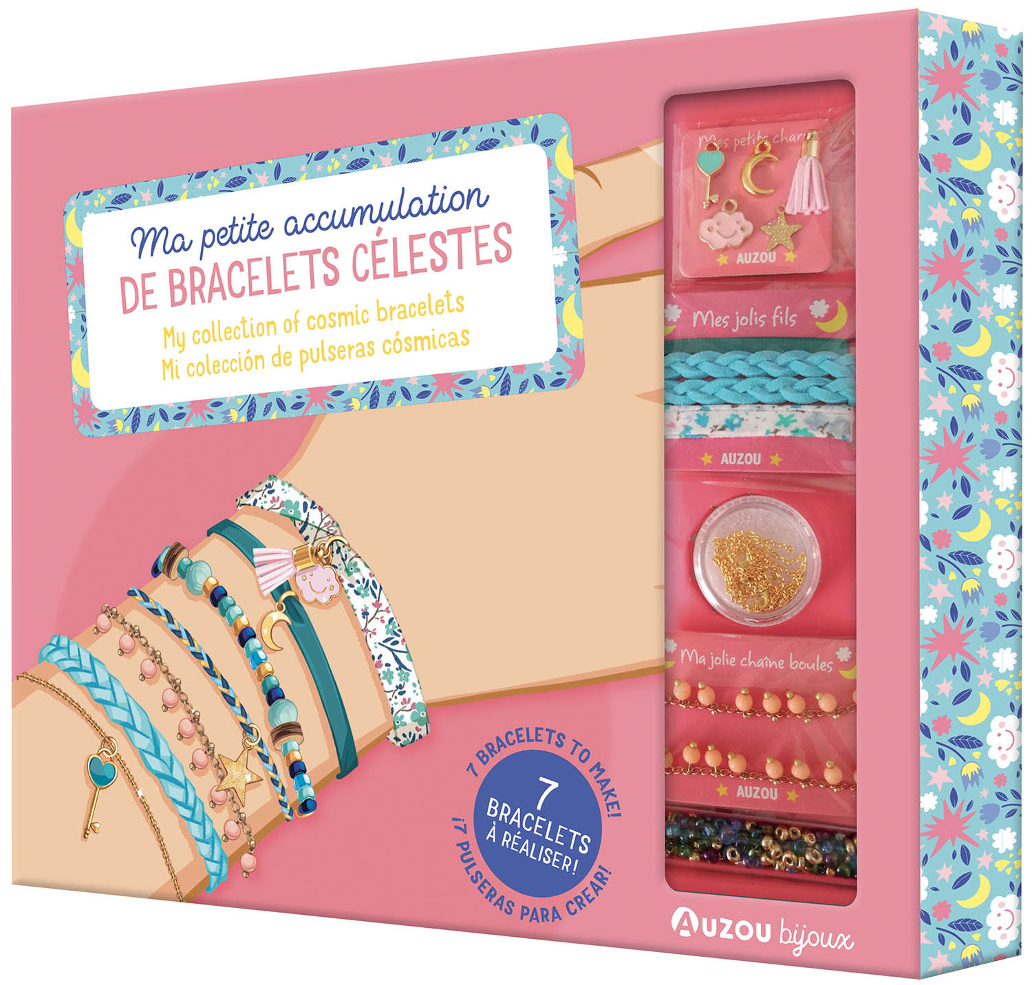 MA BOÎTE À BIJOUX - MA PETITE ACCUMULATION DE BRACELETS CELESTES -  Shiilia - AUZOU