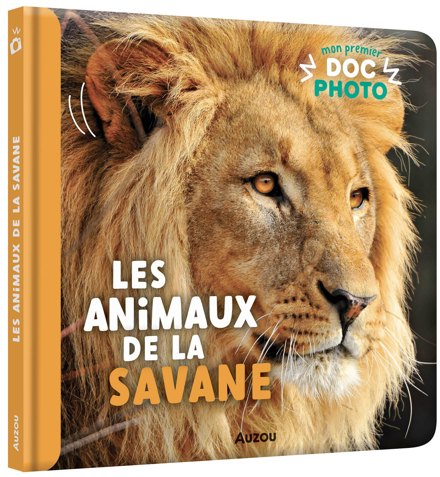 MON PREMIER DOC PHOTO  - LES ANIMAUX DE LA SAVANE -  Collectif - AUZOU