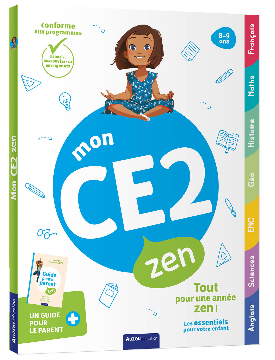 MON CE2 ZEN - 8-9 ANS - Florian GELIN LEPAGE - AUZOU