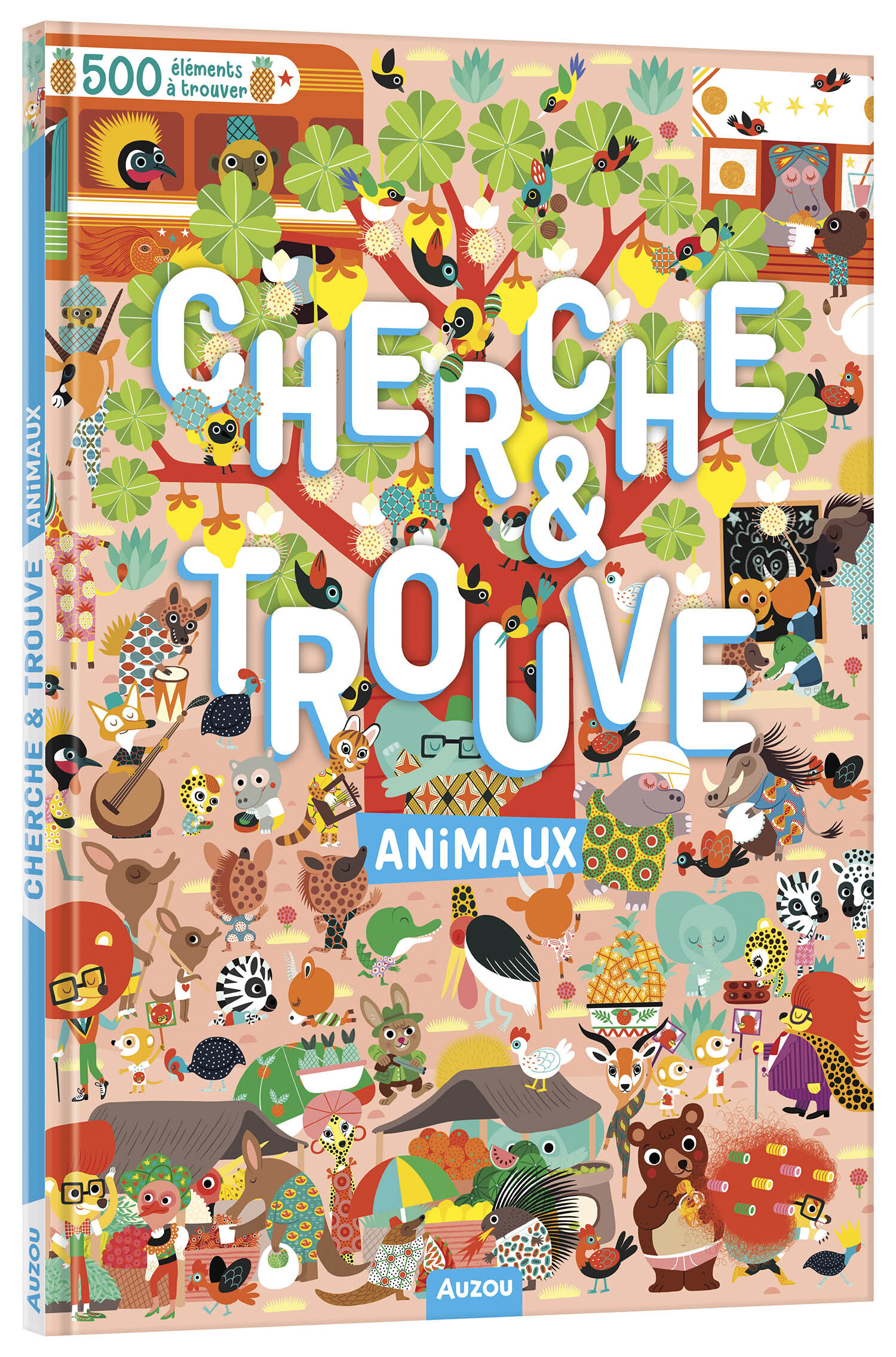 CHERCHE ET TROUVE - ANIMAUX - Tiago Americo - AUZOU