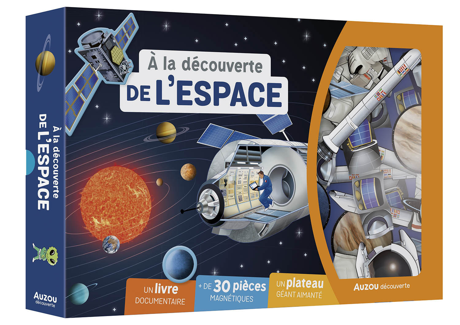 A LA DÉCOUVERTE DE L'ESPACE - Adèle PEDROLA - AUZOU