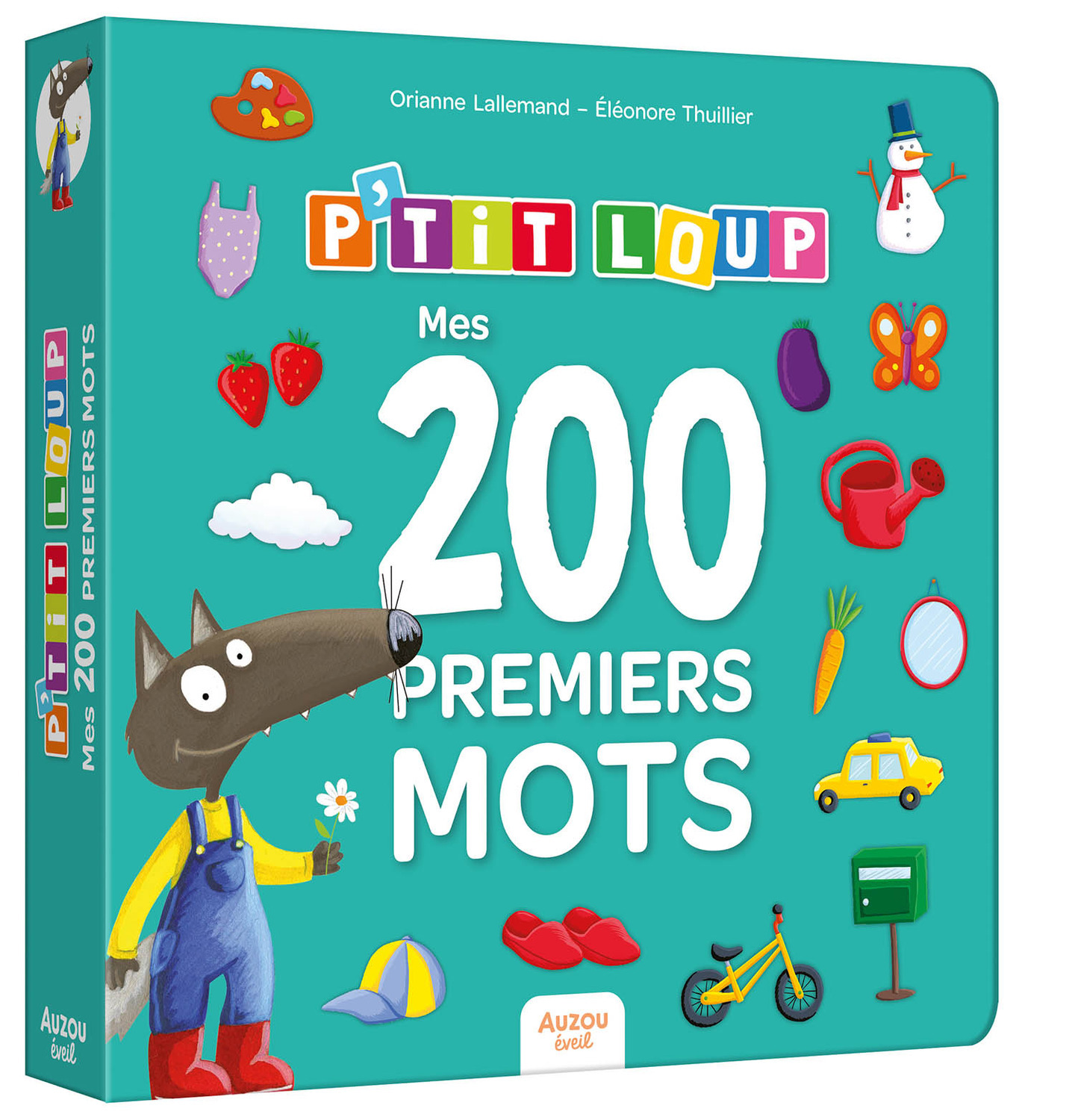 P'TIT LOUP - MES 200 PREMIERS MOTS - Orianne Lallemand - AUZOU