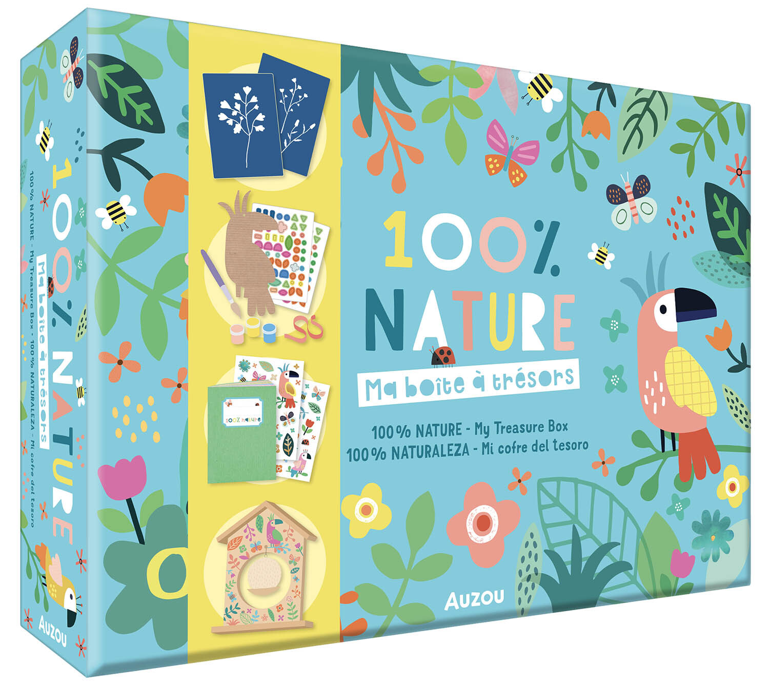 MA BOÎTE À TRÉSORS 100% NATURE - Julie CARDOUAT - AUZOU