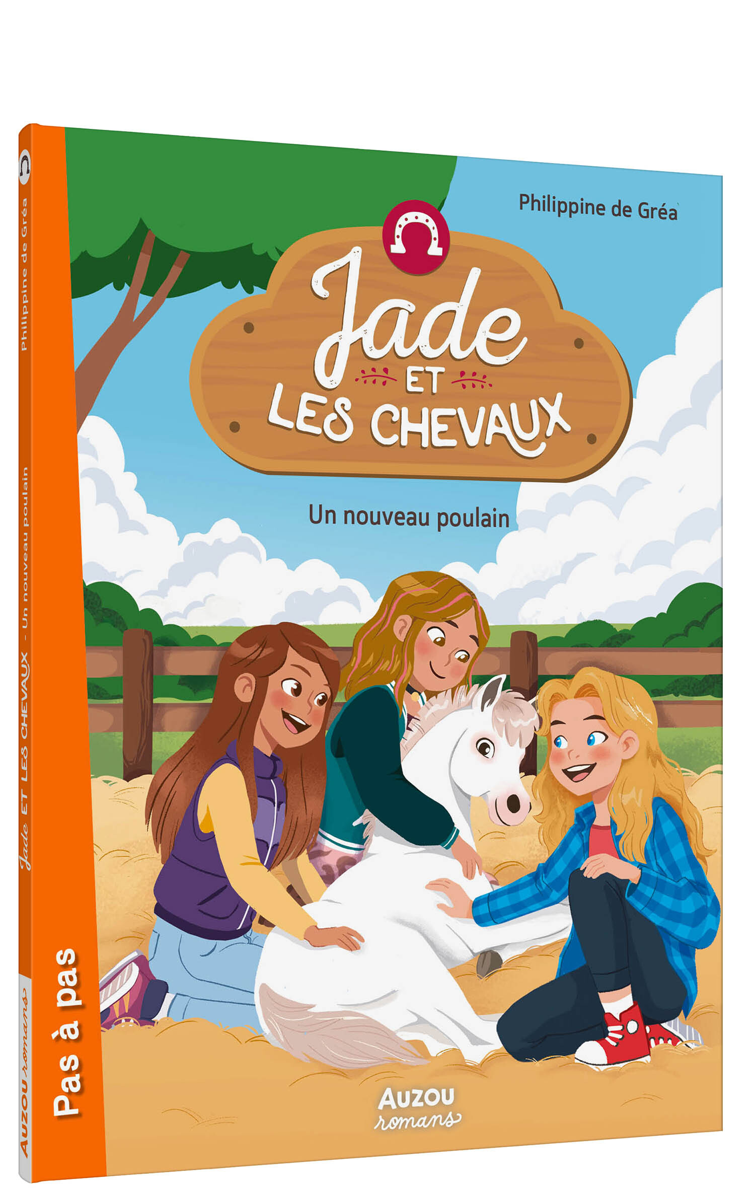 JADE ET LES CHEVAUX  - UN NOUVEAU POULAIN -  Philippine de Gréa - AUZOU