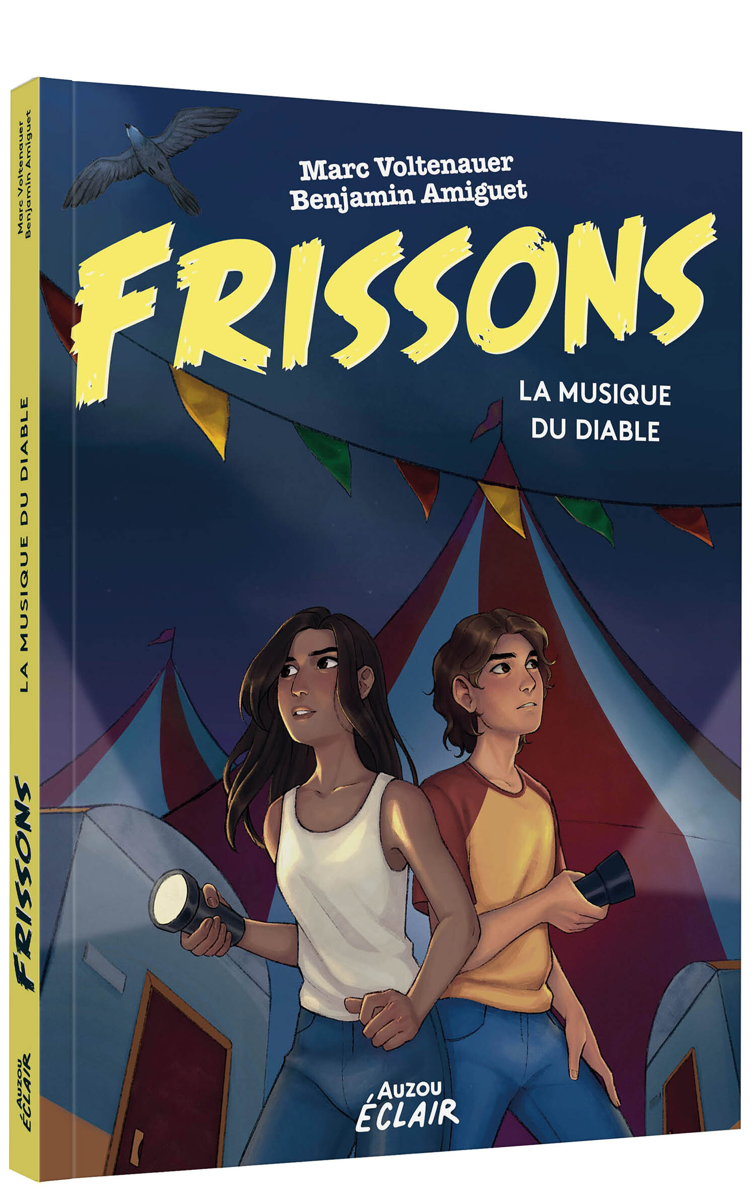 FRISSONS - LA MUSIQUE DU DIABLE - Marc Voltenauer - AUZOU