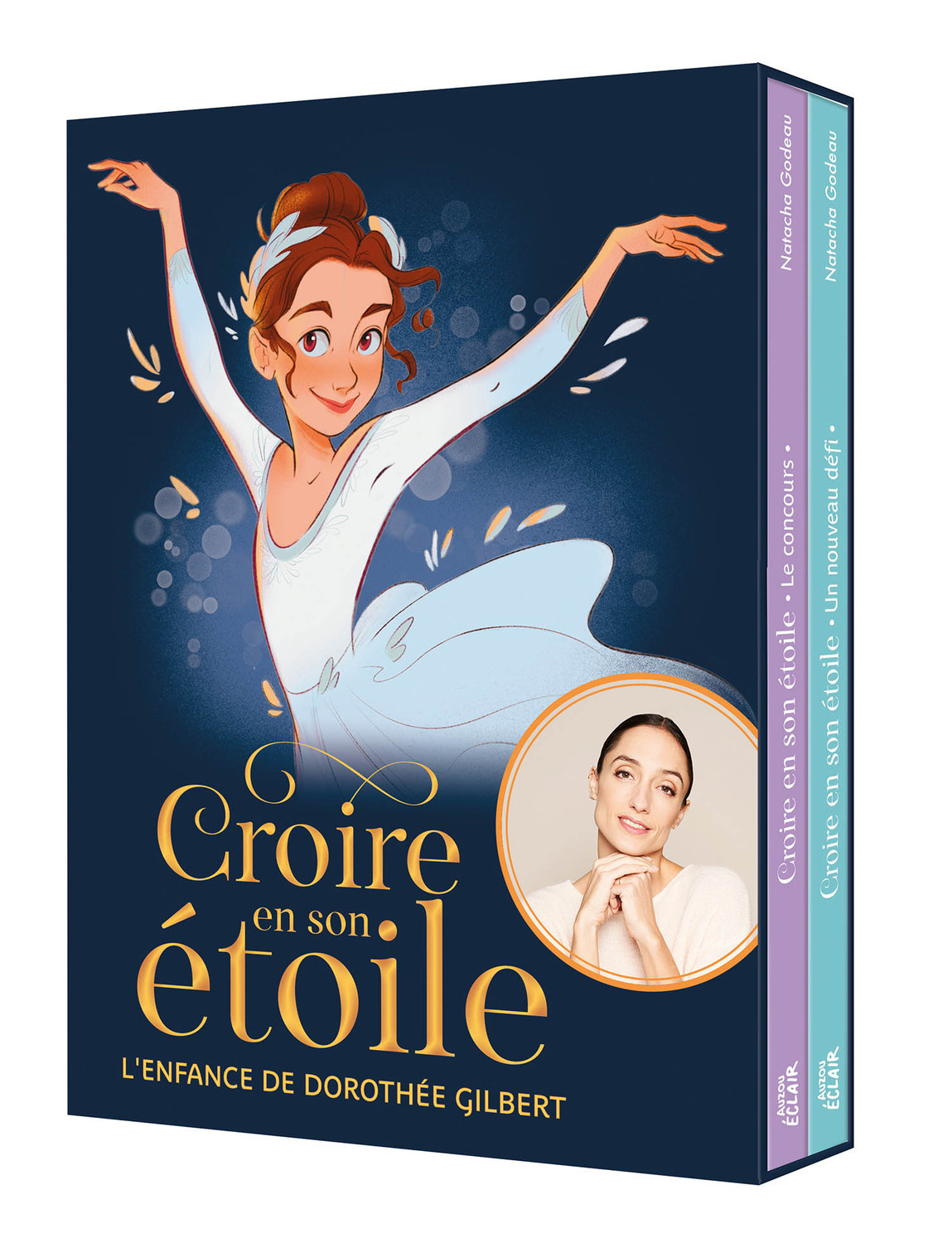 COFFRET BIBLIOTHÈQUE 1 - CROIRE EN SON ÉTOILE - TOMES 1 ET 2 - Natacha Godeau - AUZOU