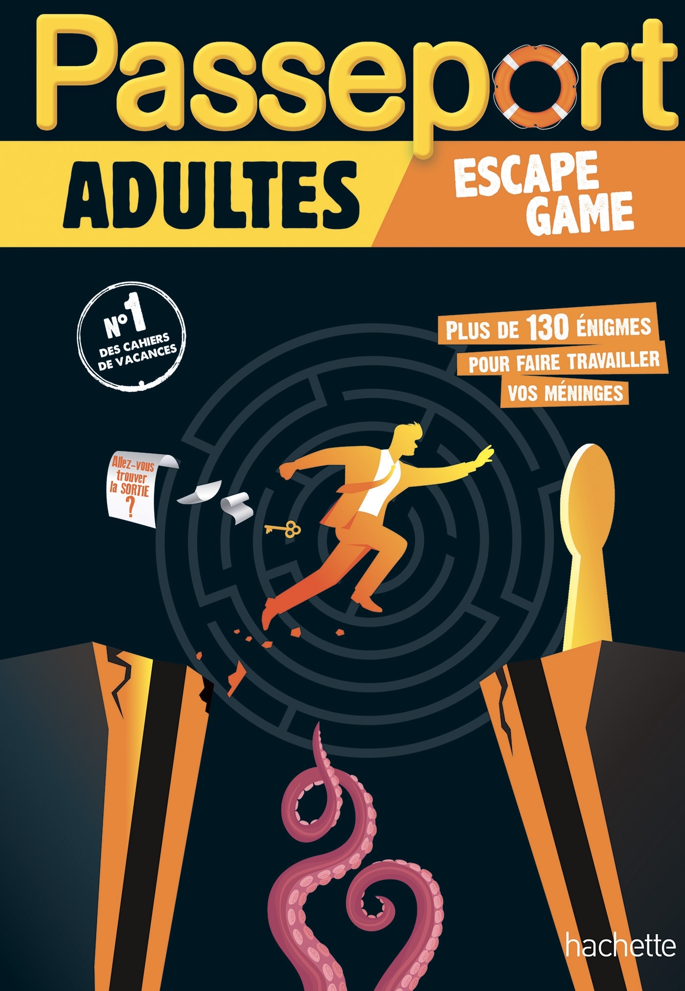 Passeport Adultes - Escape Game - Cahier de vacances 2024 - Gabriel Rebufello - HACHETTE EDUC