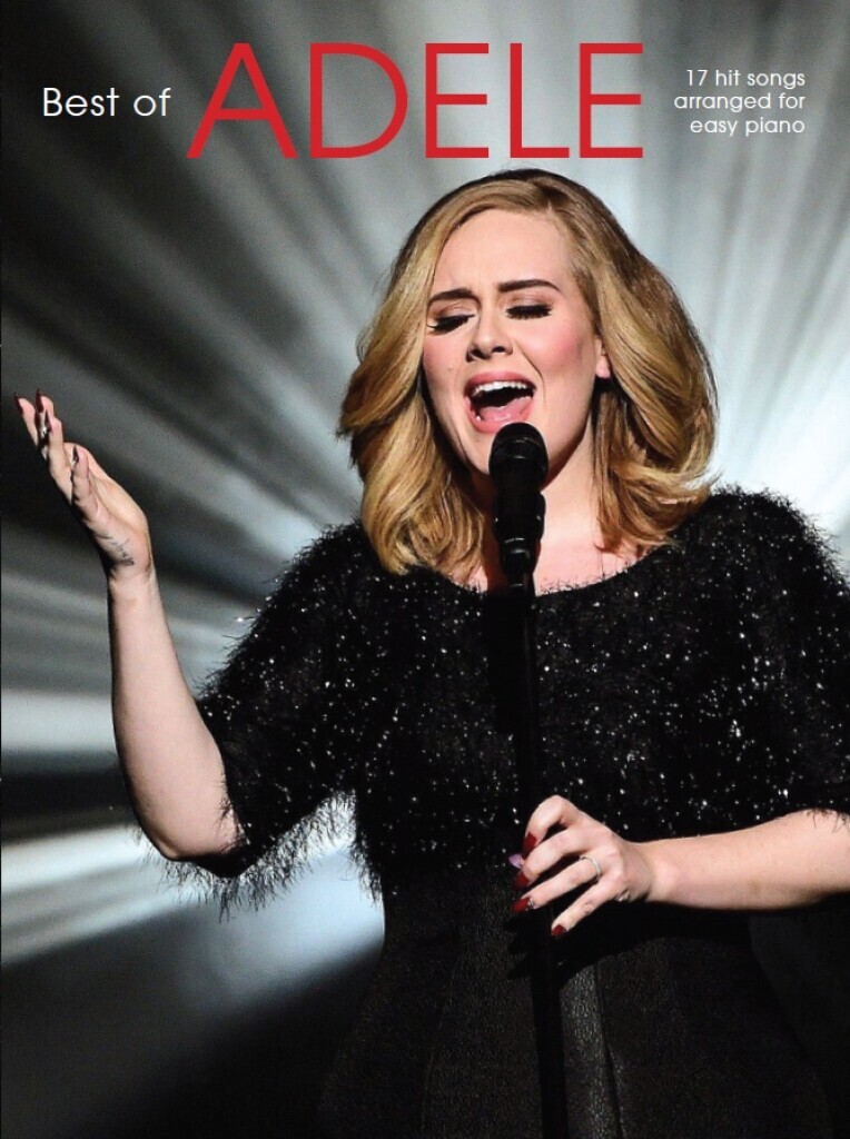 THE BEST OF ADELE : PIANO FACILE - 17 TITRES -  ADELE - MUSIC SALES