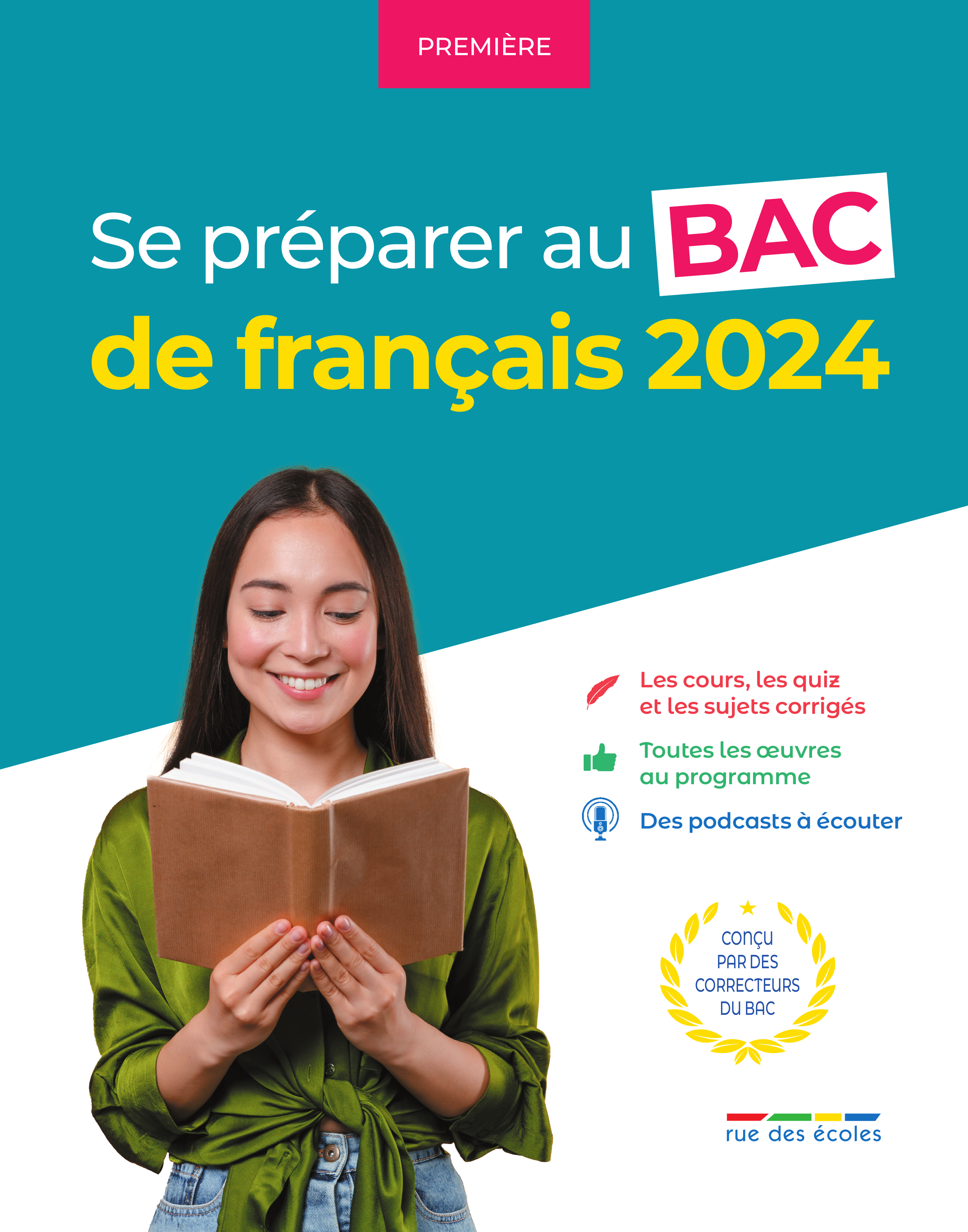 Se préparer au bac de français 2024 -  Collectif - RUE DES ECOLES