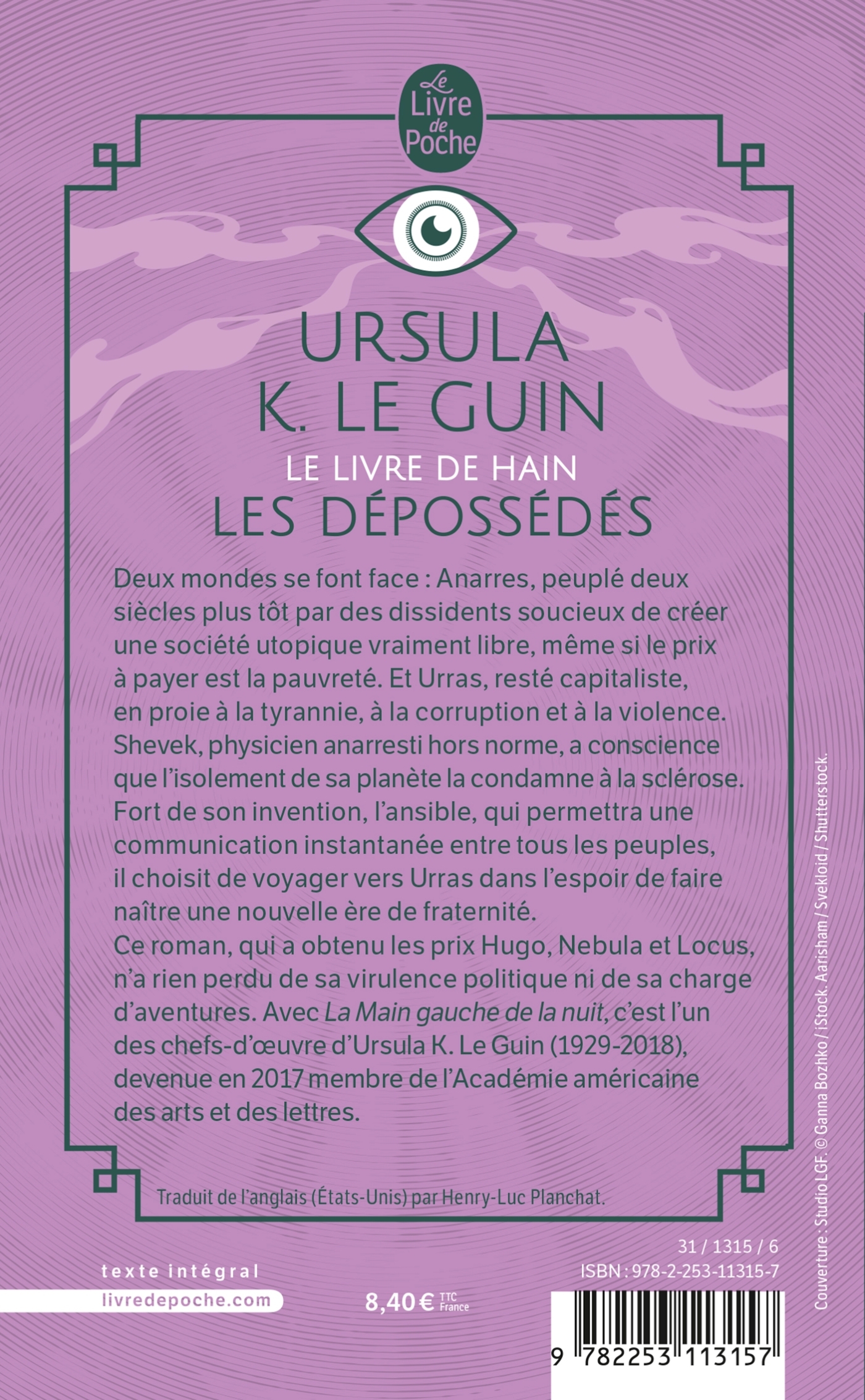 Les Dépossédés (Le Livre de Hain, tome 5) - Ursula Le Guin - LGF