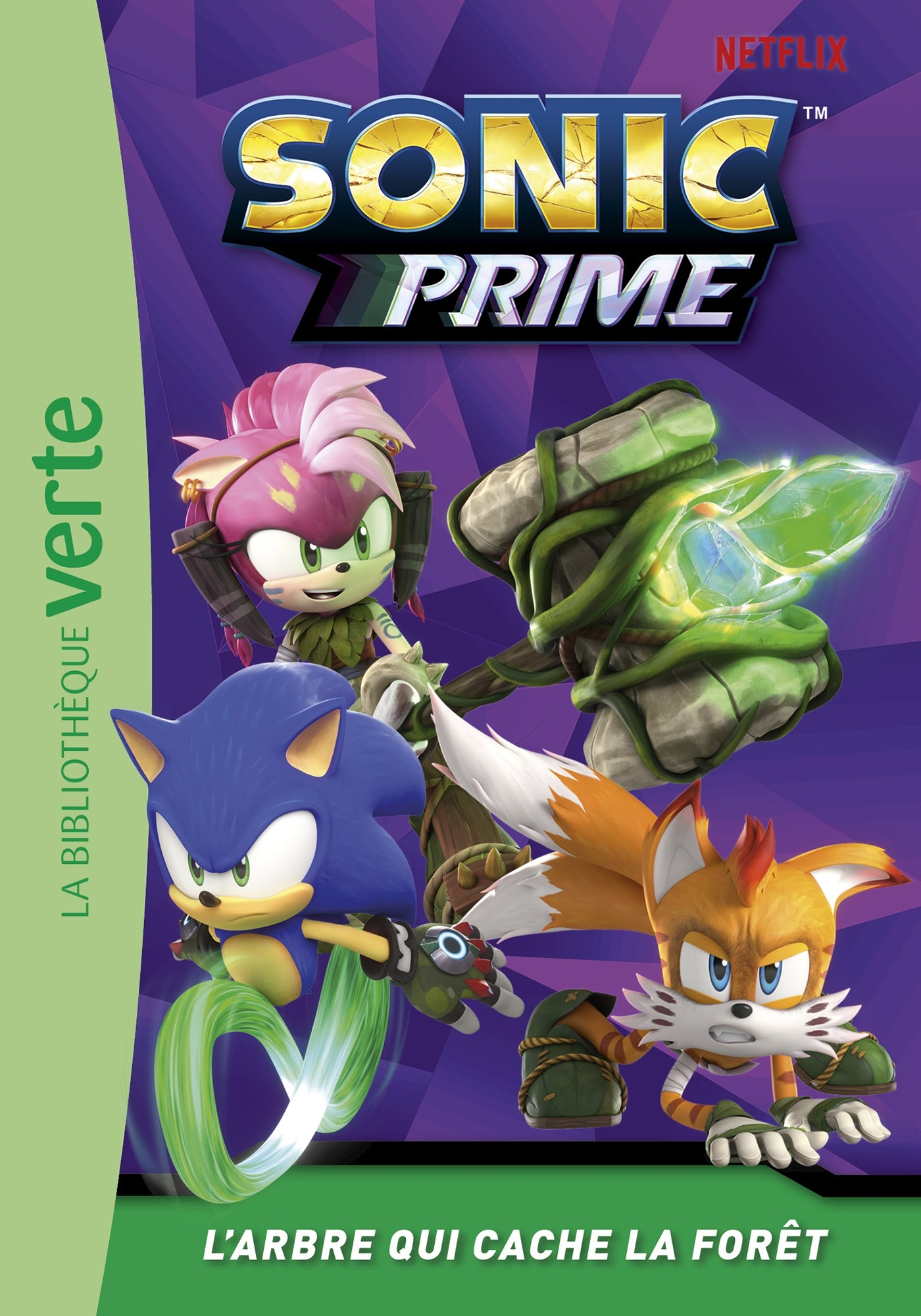 Sonic Prime 04 - L'arbre qui cache la forêt -  SEGA - HACHETTE JEUN.