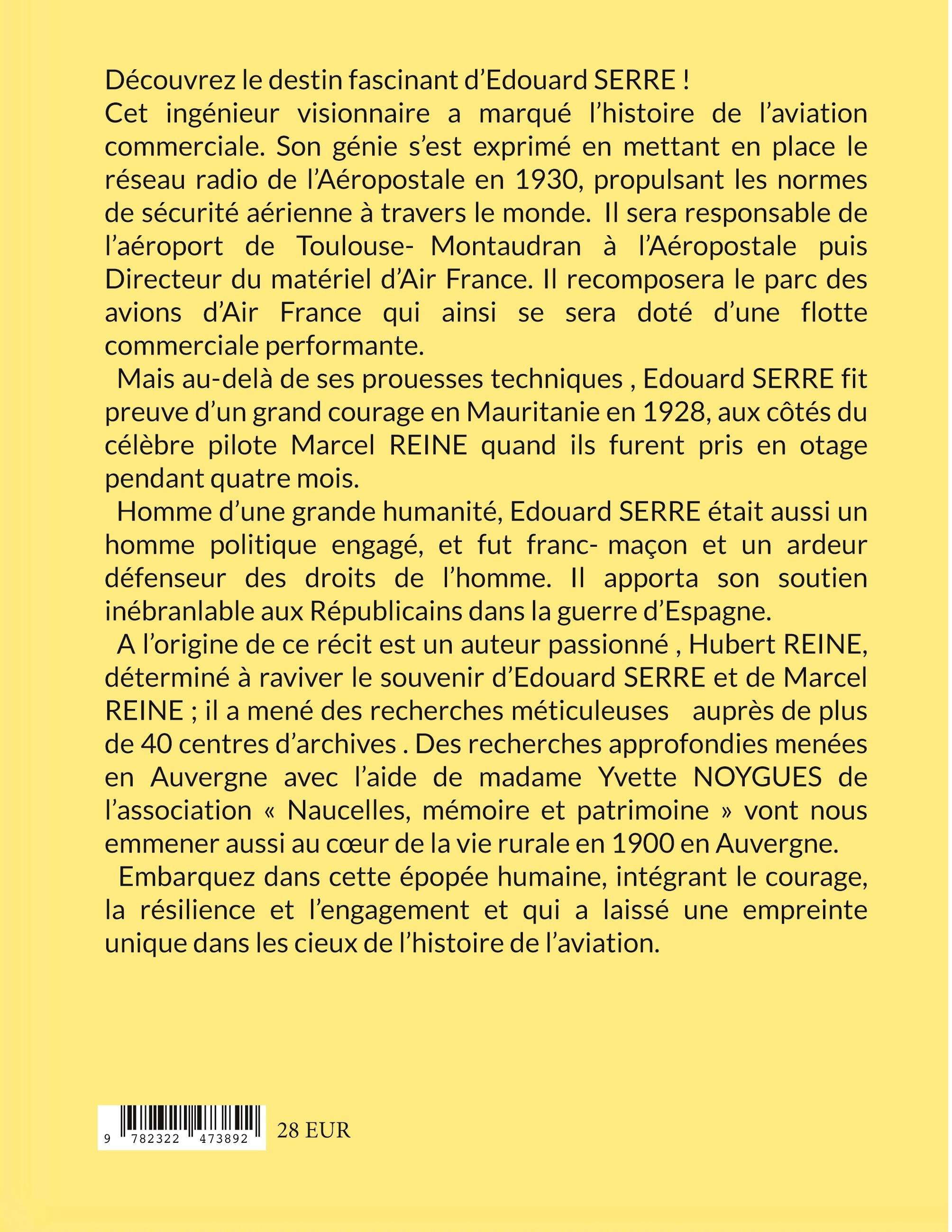 Édouard Serre et l'aviation commerciale : La radionavigation, L' Aéropostale, Air France -  REINE HUBERT - BOOKS ON DEMAND