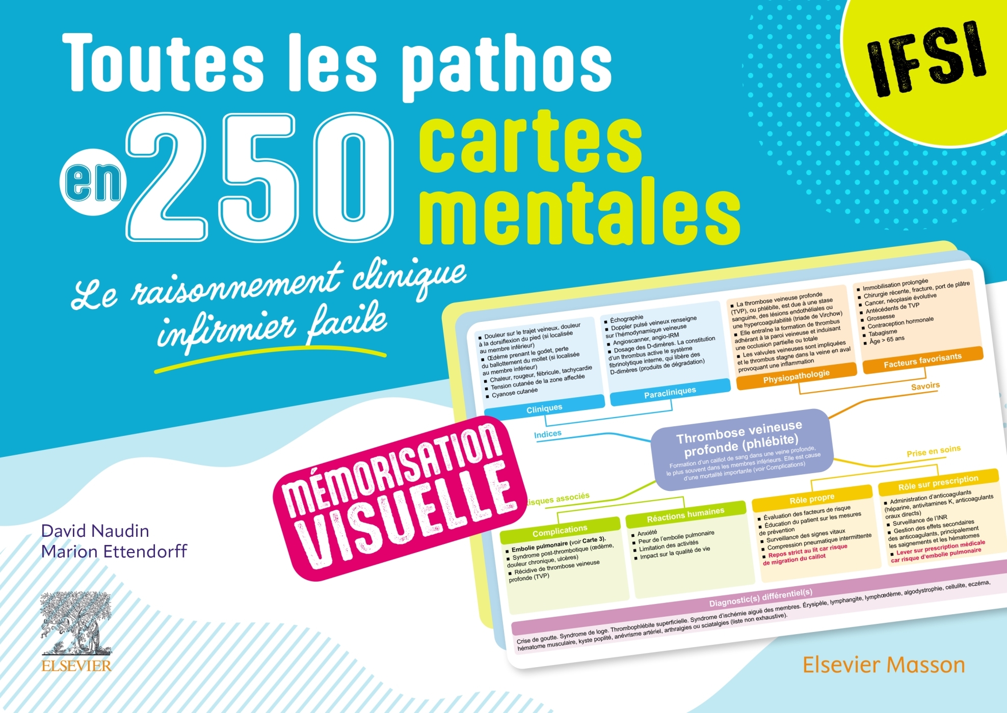 Toutes les pathos en 250 cartes mentales - David Naudin - MASSON