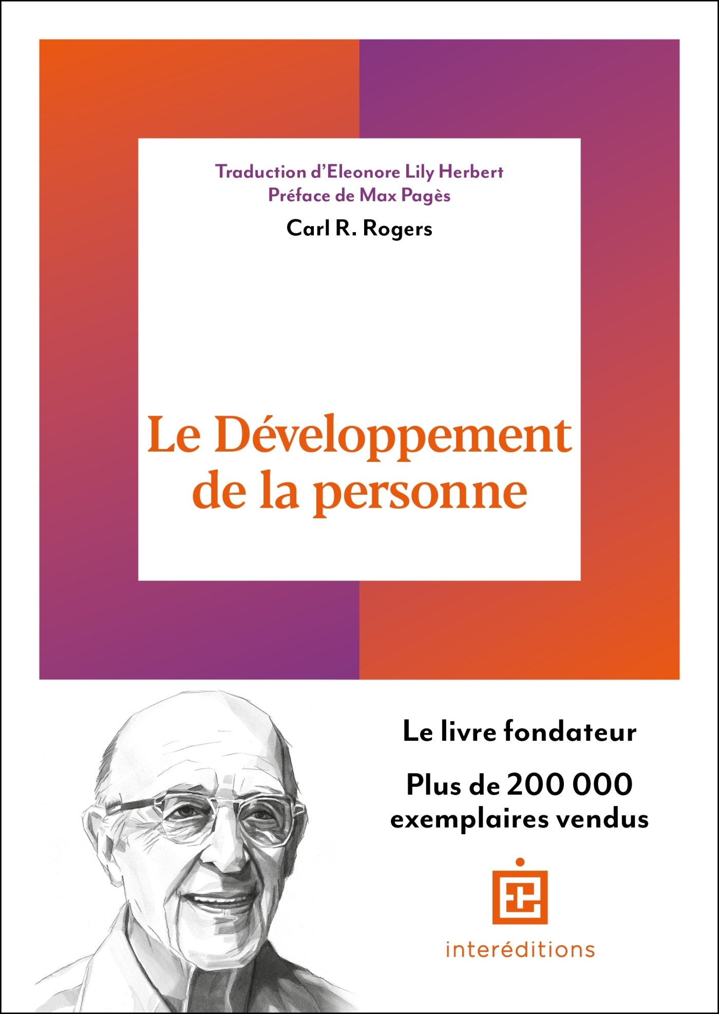 Le développement de la personne - 2e éd. - Carl R. Rogers - INTEREDITIONS