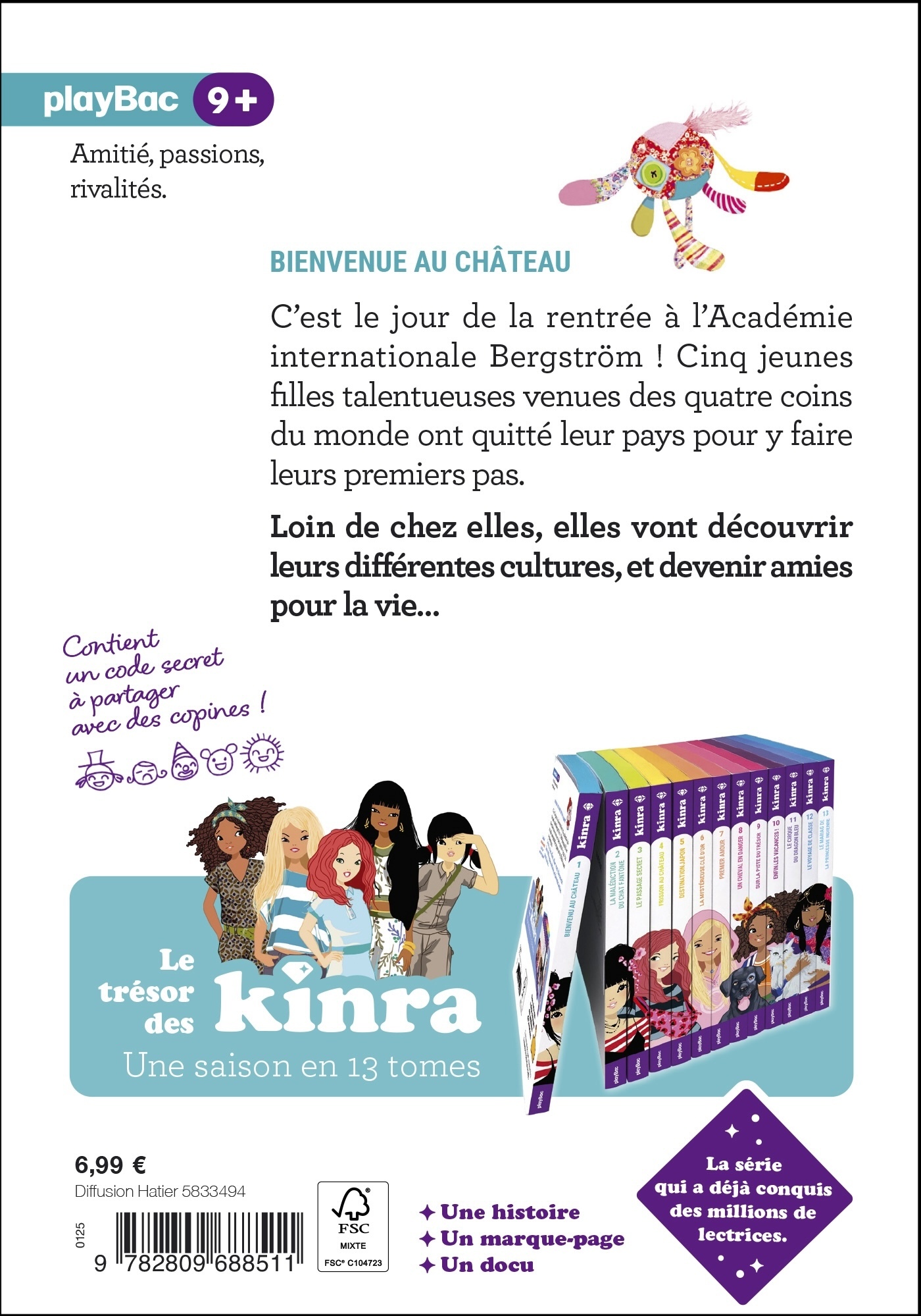 Le trésor des Kinra - Bienvenue au château - Tome 1 nouvelle édition -  Moka - PLAY BAC