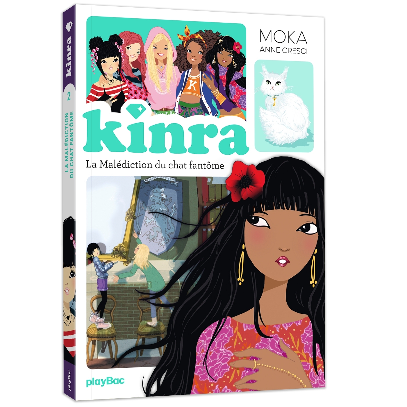 Le trésor des Kinra - La malédiction du chat fantôme - Tome 2 nouvelle édition -  Moka - PLAY BAC