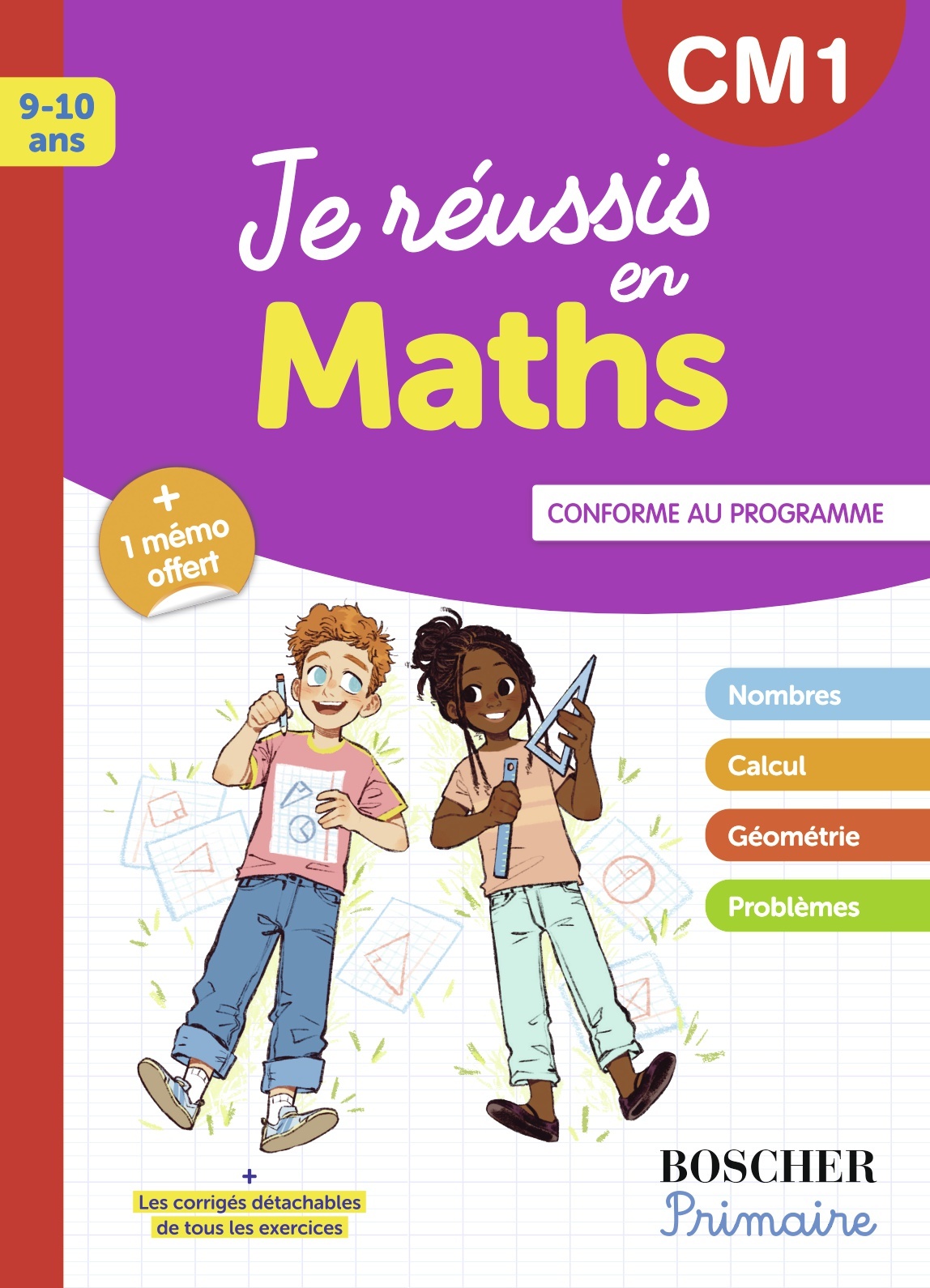 Je réussis en maths CM1 N.E. 2025 -  Collectif - BELIN EDUCATION