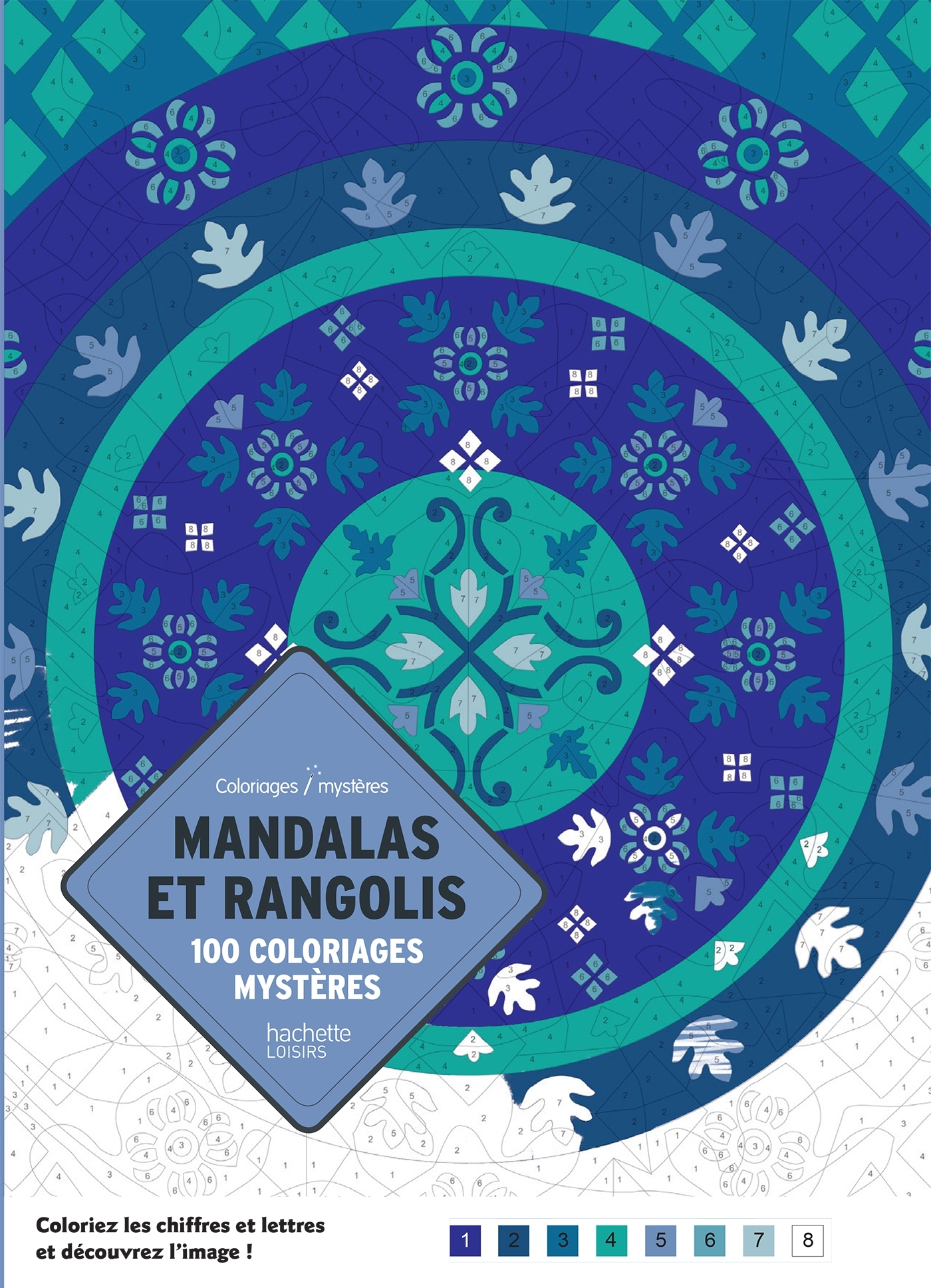 Coloriages mystères - Mandalas et Rangolis -   - HACHETTE HEROES