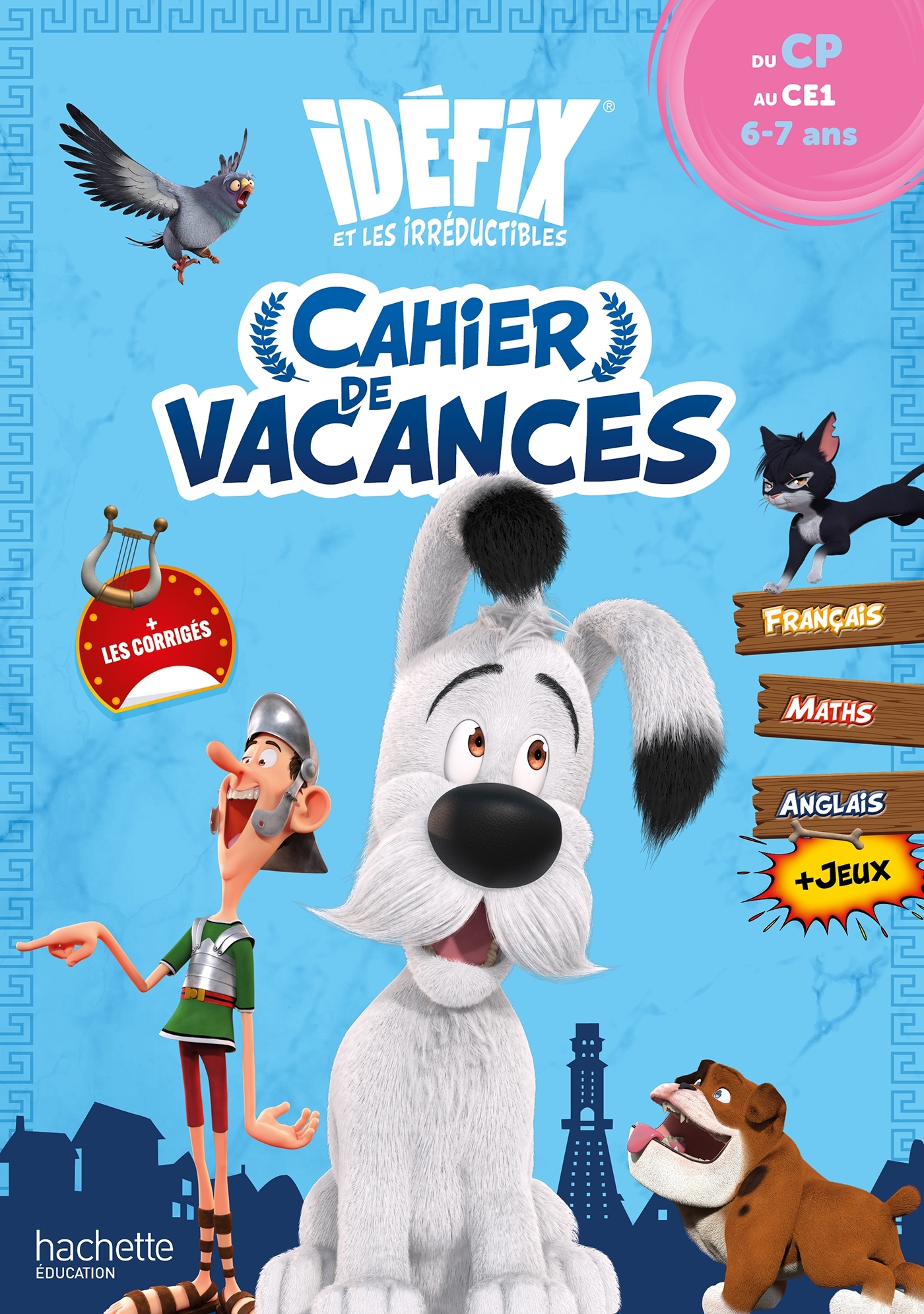 Idéfix - Cahier de vacances 2024 - CP / CE1 - Daniel Berlion - HACHETTE EDUC