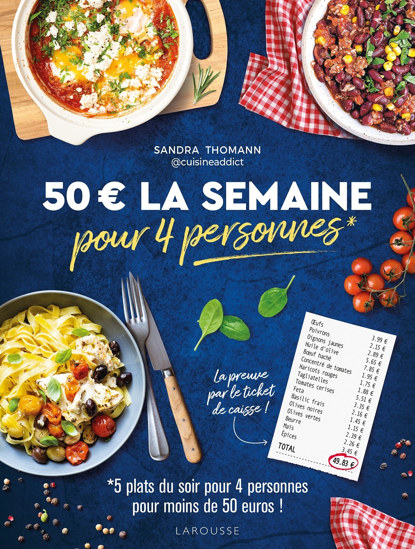 50 euros la semaine pour 4 personnes - Sandra Thomann - LAROUSSE