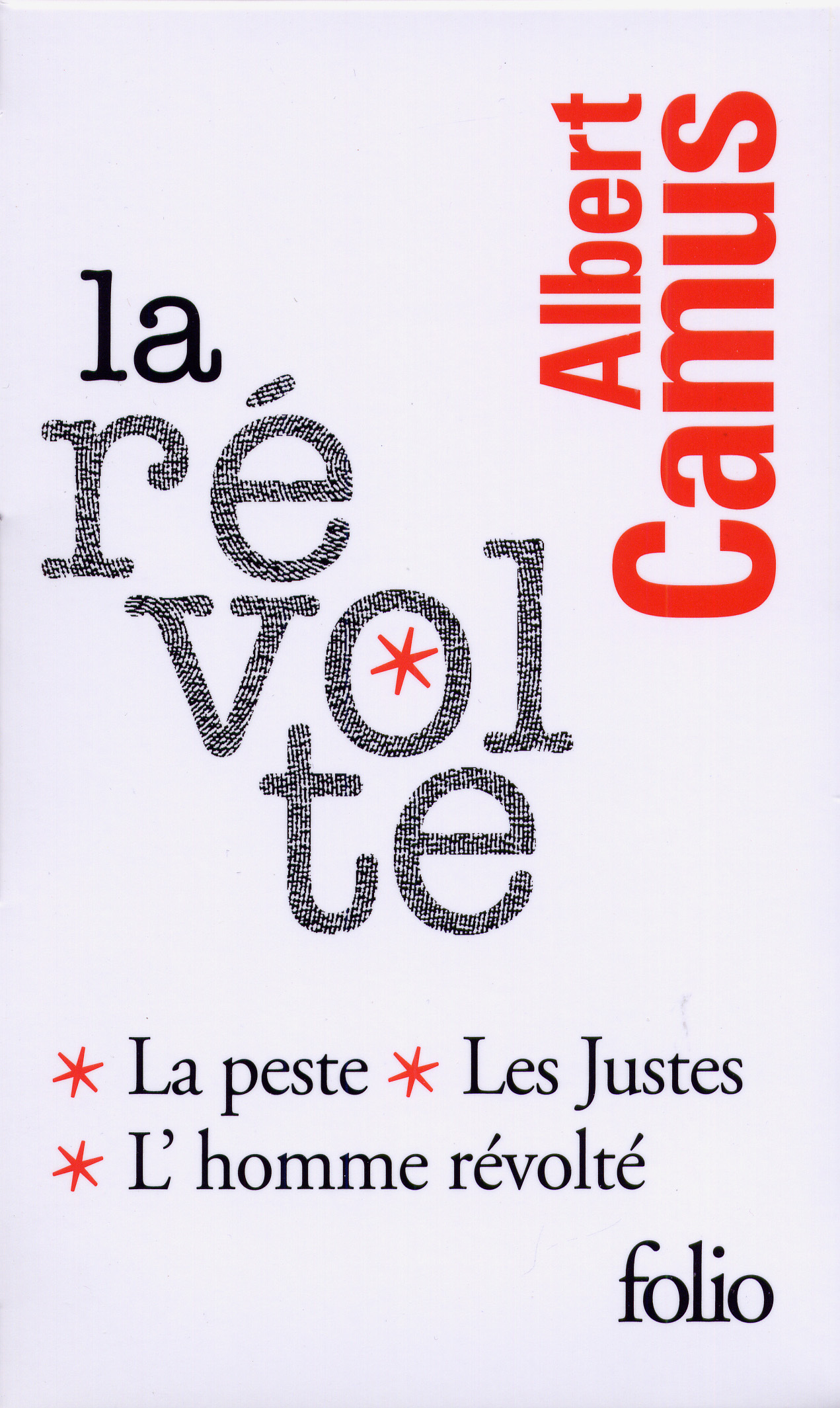 La révolte - Albert Camus - FOLIO