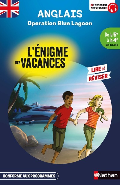 L'énigme des vacances de la 5ème à la 4ème - Operation Blue Lagon - Charlotte Garner - NATHAN