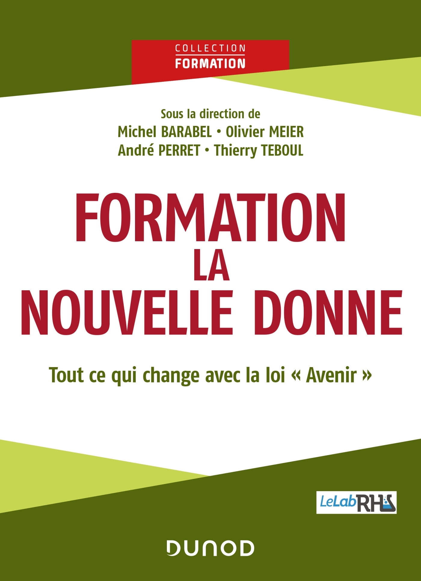 Formation : la nouvelle donne - Michel Barabel - DUNOD