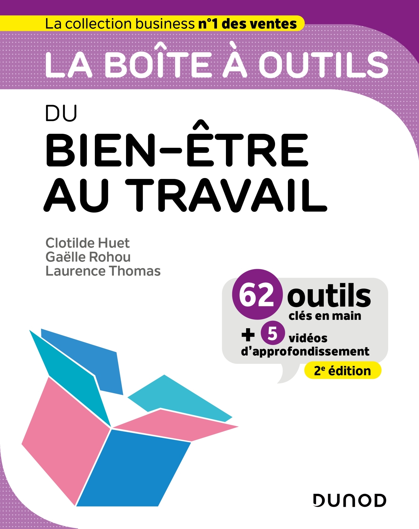 La boîte à outils du Bien-être au travail - 2e éd. - Clotilde Huet - DUNOD