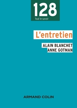 L'entretien - 2e éd. - Alain Blanchet - ARMAND COLIN