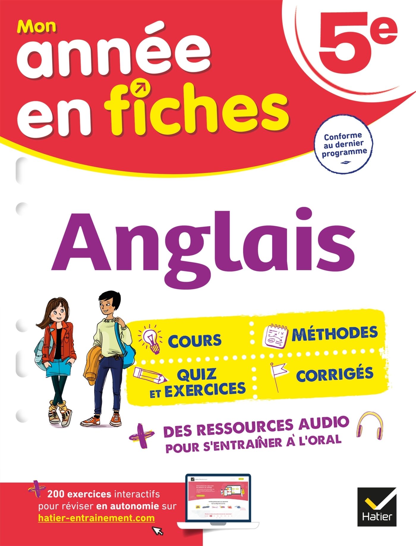 Anglais 5e (fiches de révision & exercices) - Nada Prévot - HATIER