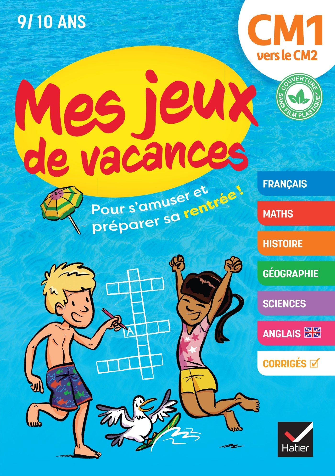 Mes jeux de vacances - Cahier de vacances 2025 du CM1 vers le CM2 - Albert Cohen - HATIER