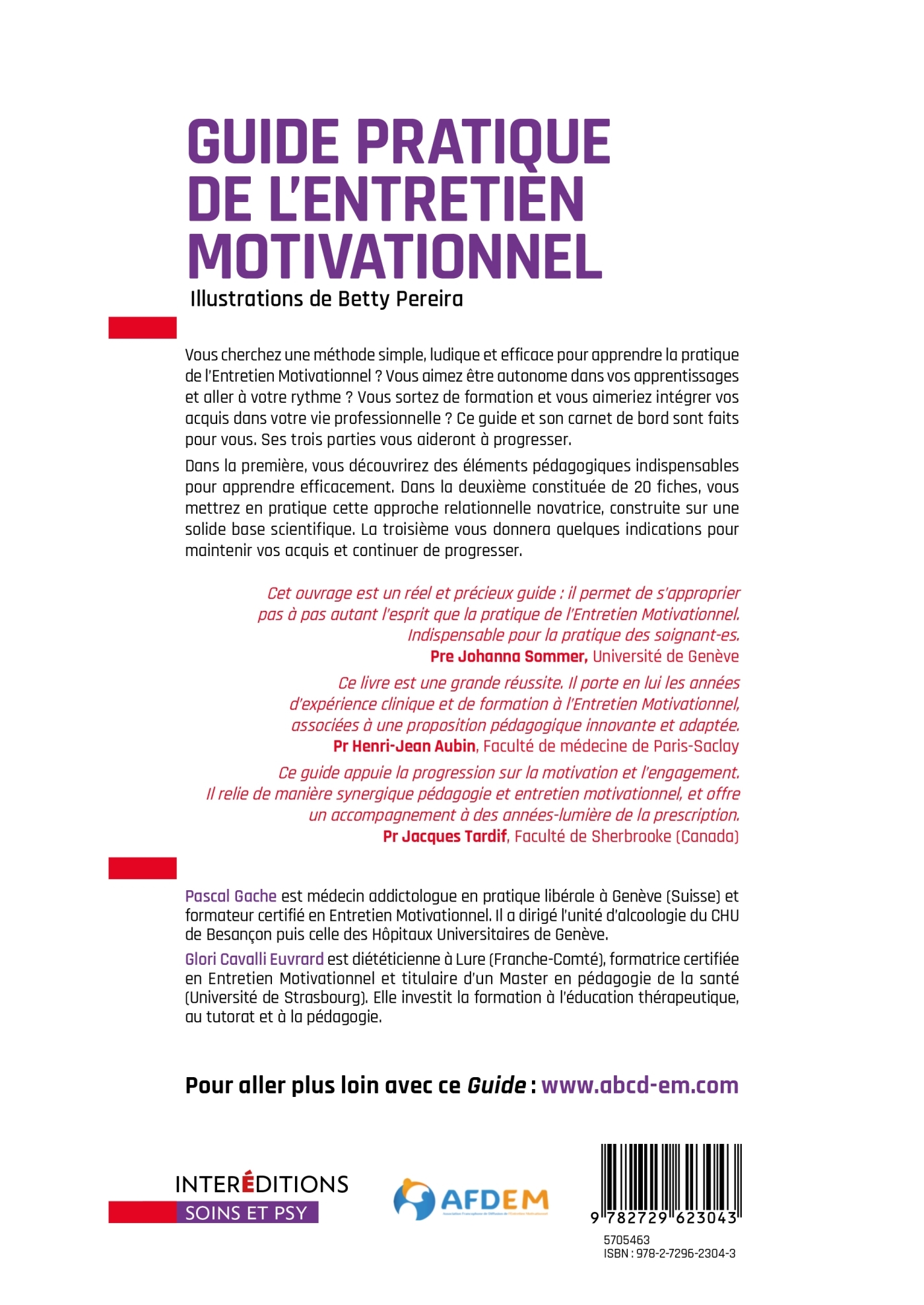 Guide pratique de l'Entretien Motivationnel - PASCAL GACHE - INTEREDITIONS