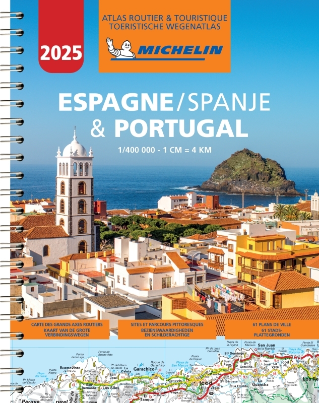 Atlas 2025 -Espagne & Portugal- Atlas Routier et Touristique - XXX - MICHELIN