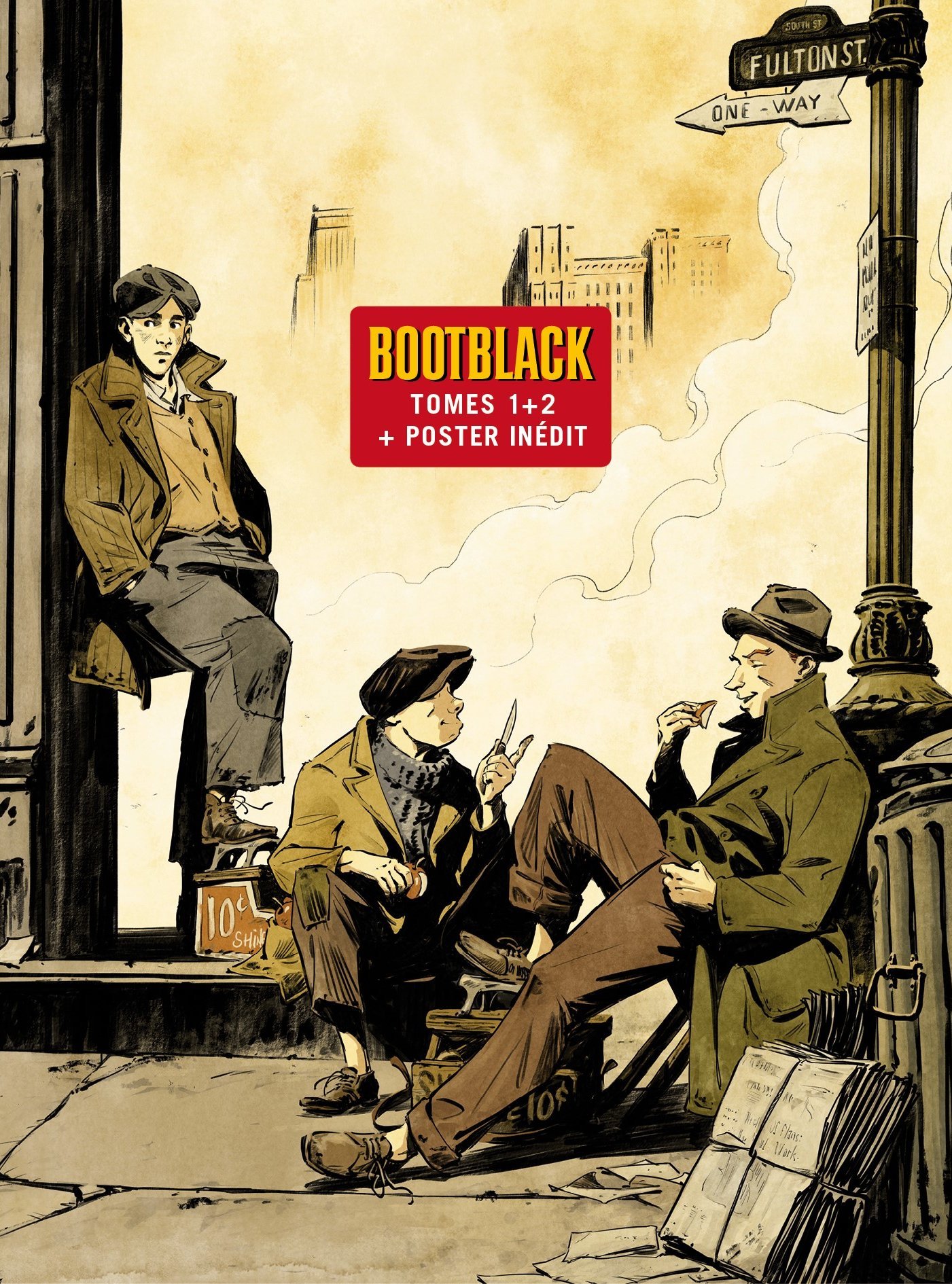 Fourreau Bootblack Tomes 1 et 2 + Poster -  Mikaël - DARGAUD