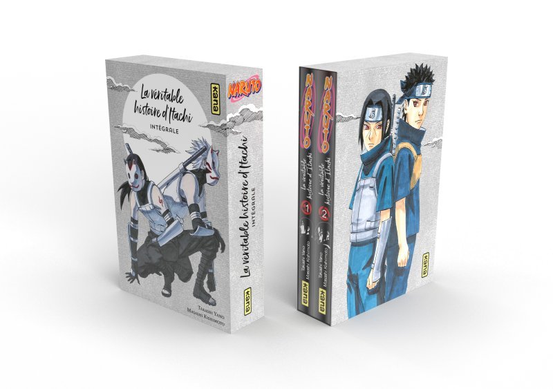 Coffret Naruto roman - La véritable histoire d'Itachi - l'intégrale - XXX - KANA