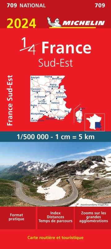 Carte Nationale France Sud-Est 2024 - XXX - MICHELIN