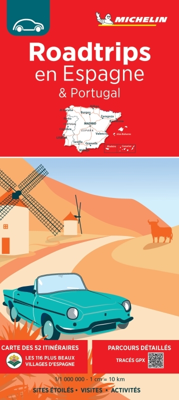 Carte Nationale Roadtrips en Espagne & Portugal - XXX - MICHELIN