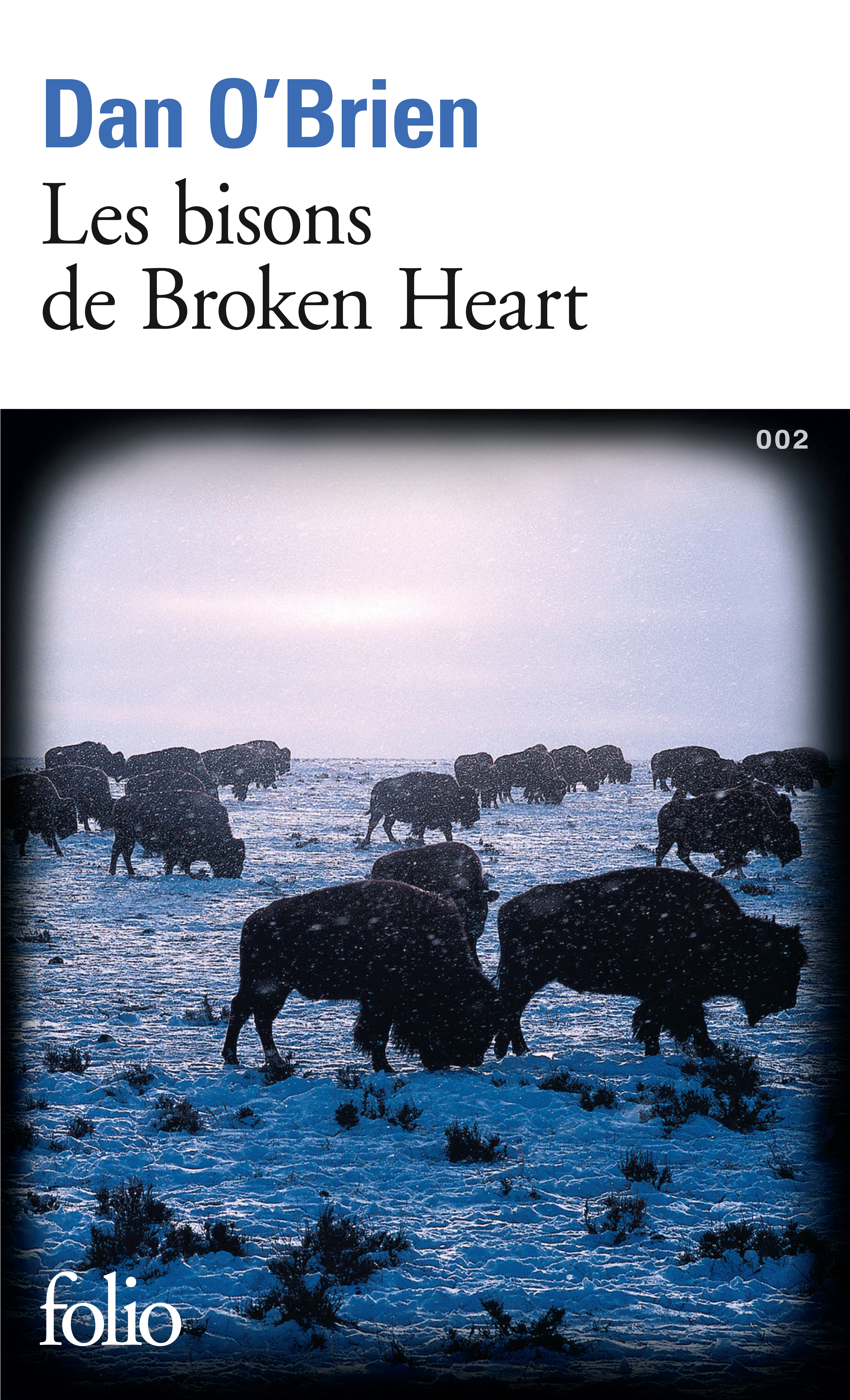 Les bisons de Broken Heart - Dan O'Brien - FOLIO