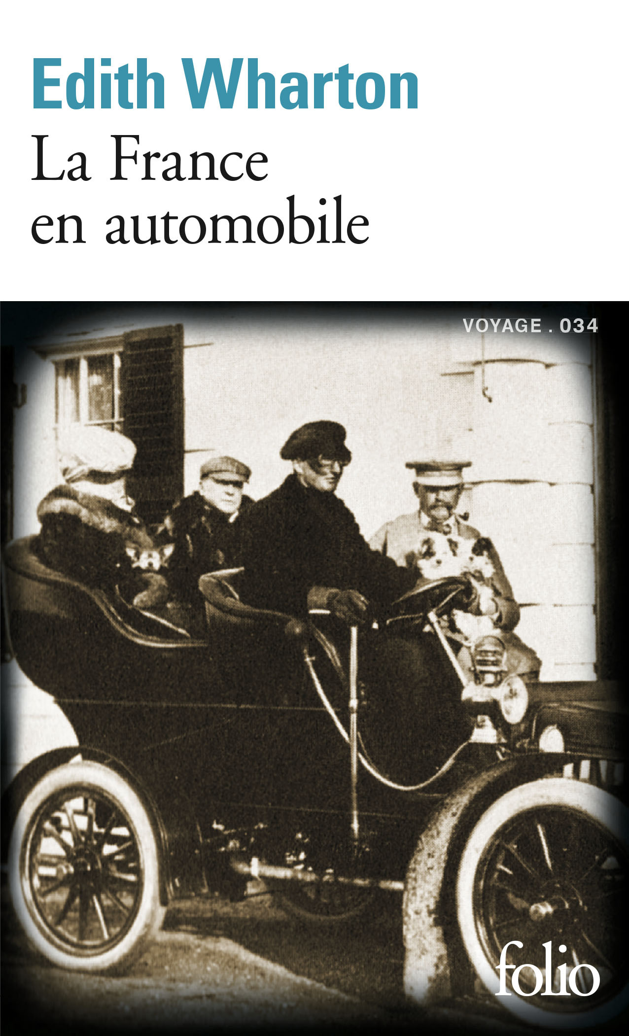 La France en automobile - Edith Wharton - FOLIO