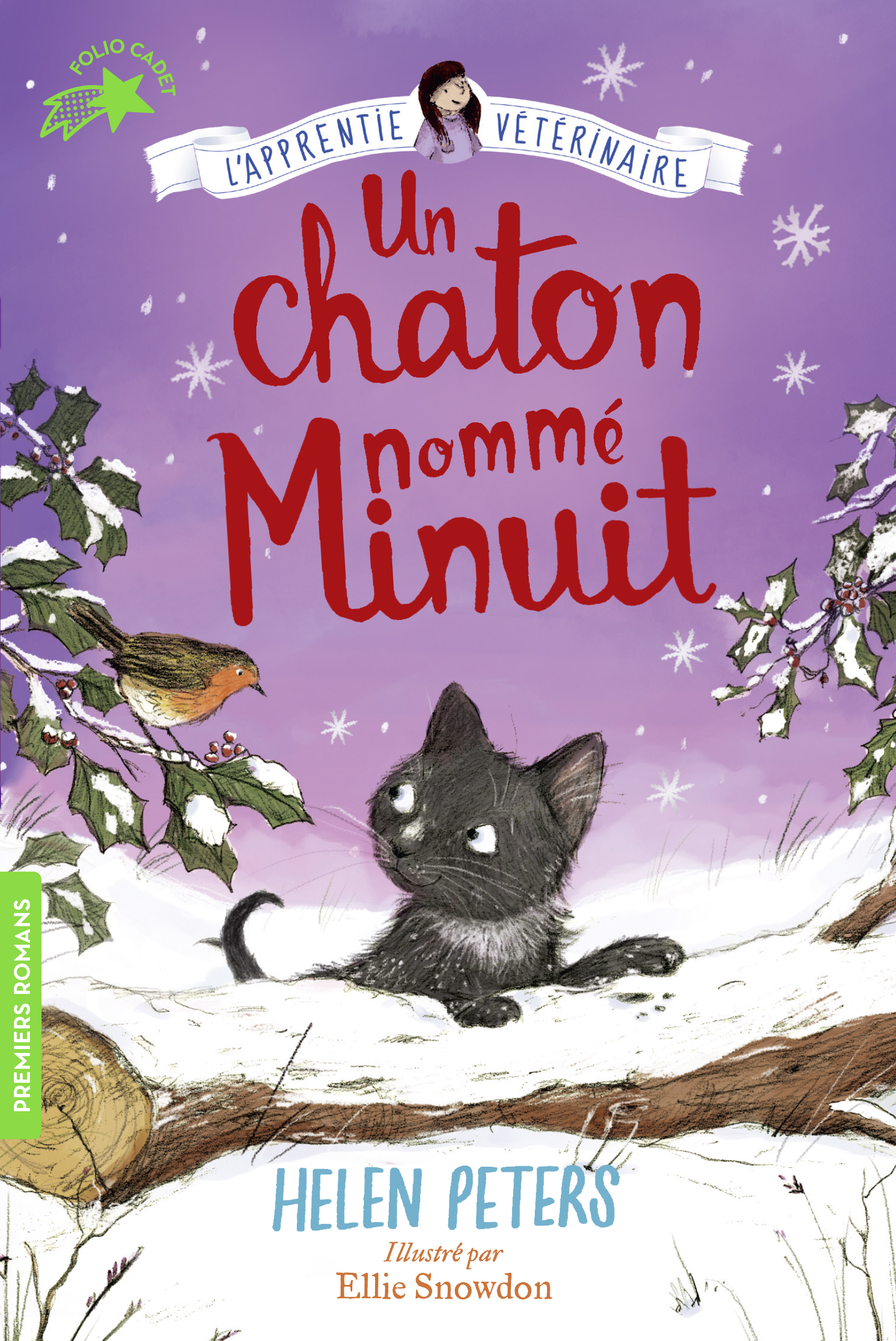 Un chaton nommé Minuit - Helen Peters - GALLIMARD JEUNE