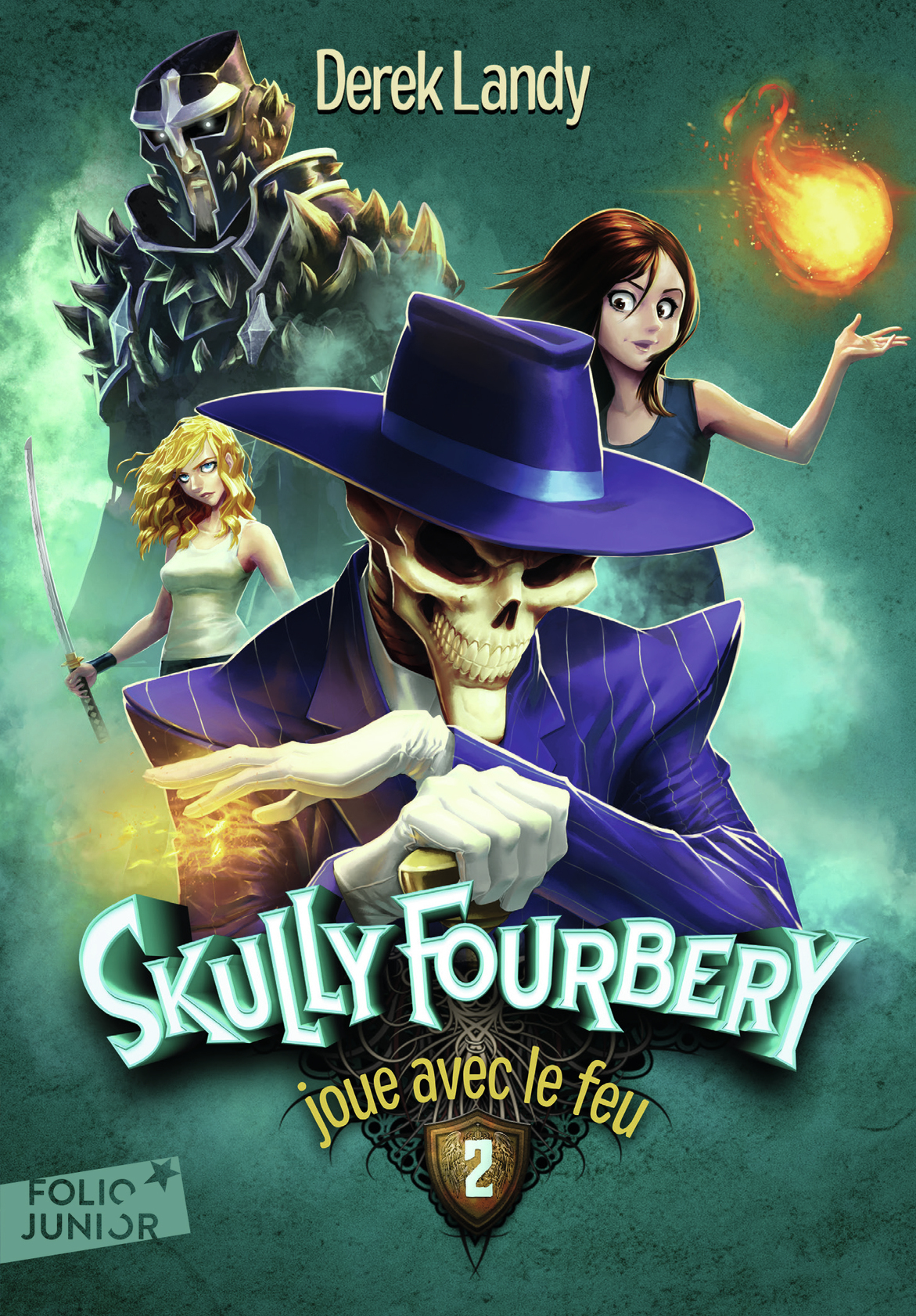 Skully Fourbery joue avec le feu - Derek Landy - GALLIMARD JEUNE