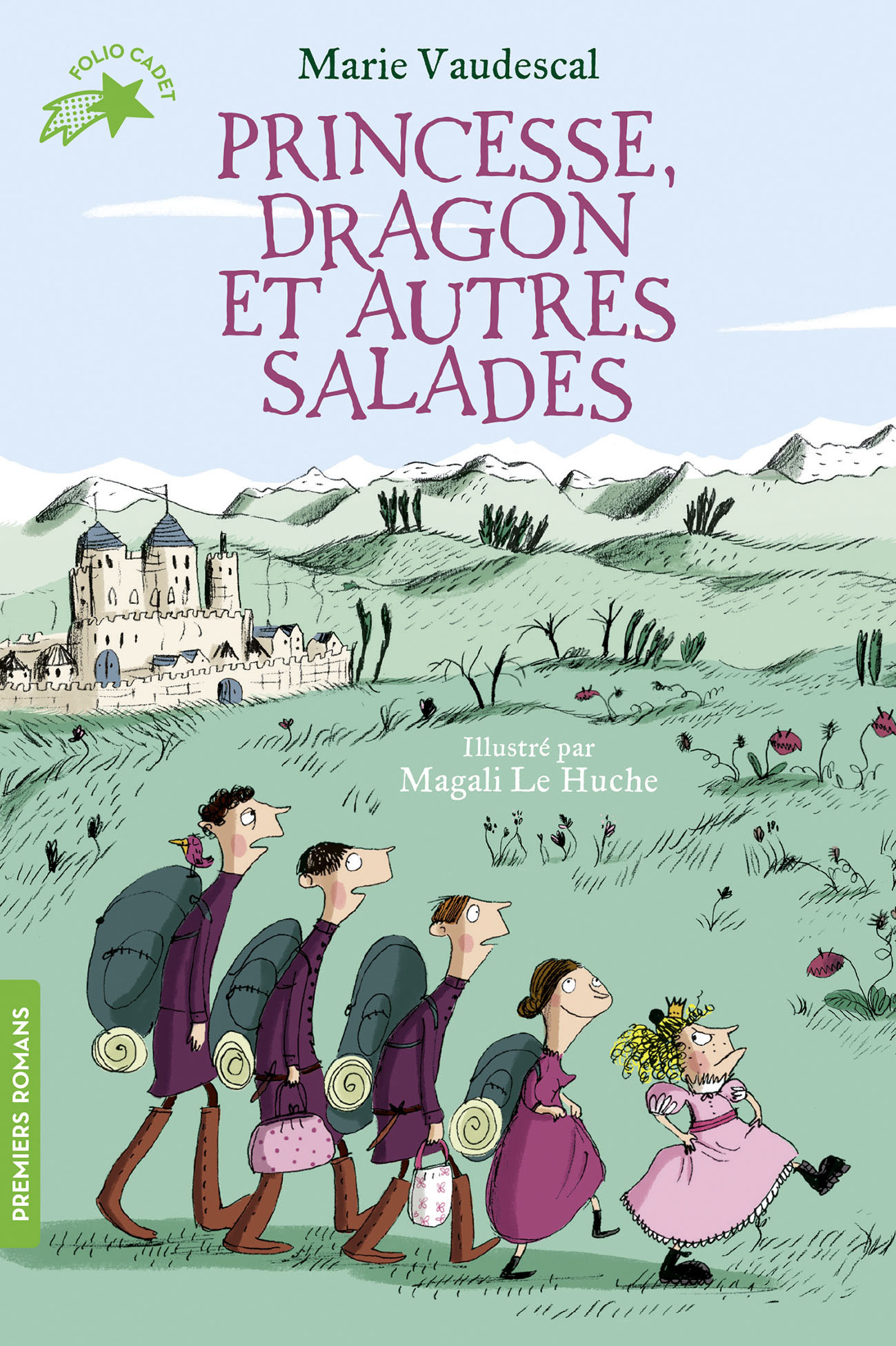 Princesse, dragon et autres salades - Marie Vaudescal - GALLIMARD JEUNE