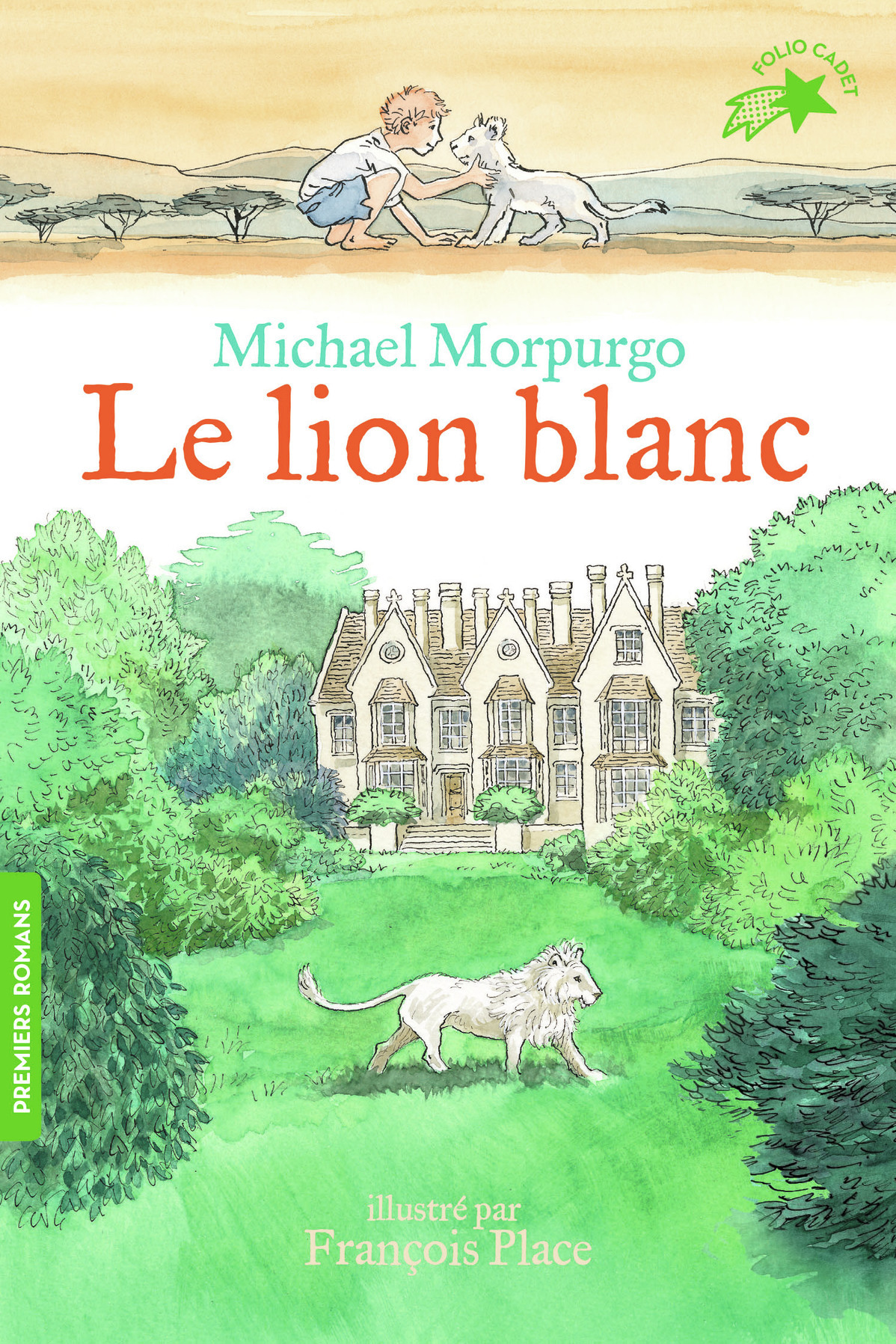 Le lion blanc - Michael Morpurgo - GALLIMARD JEUNE