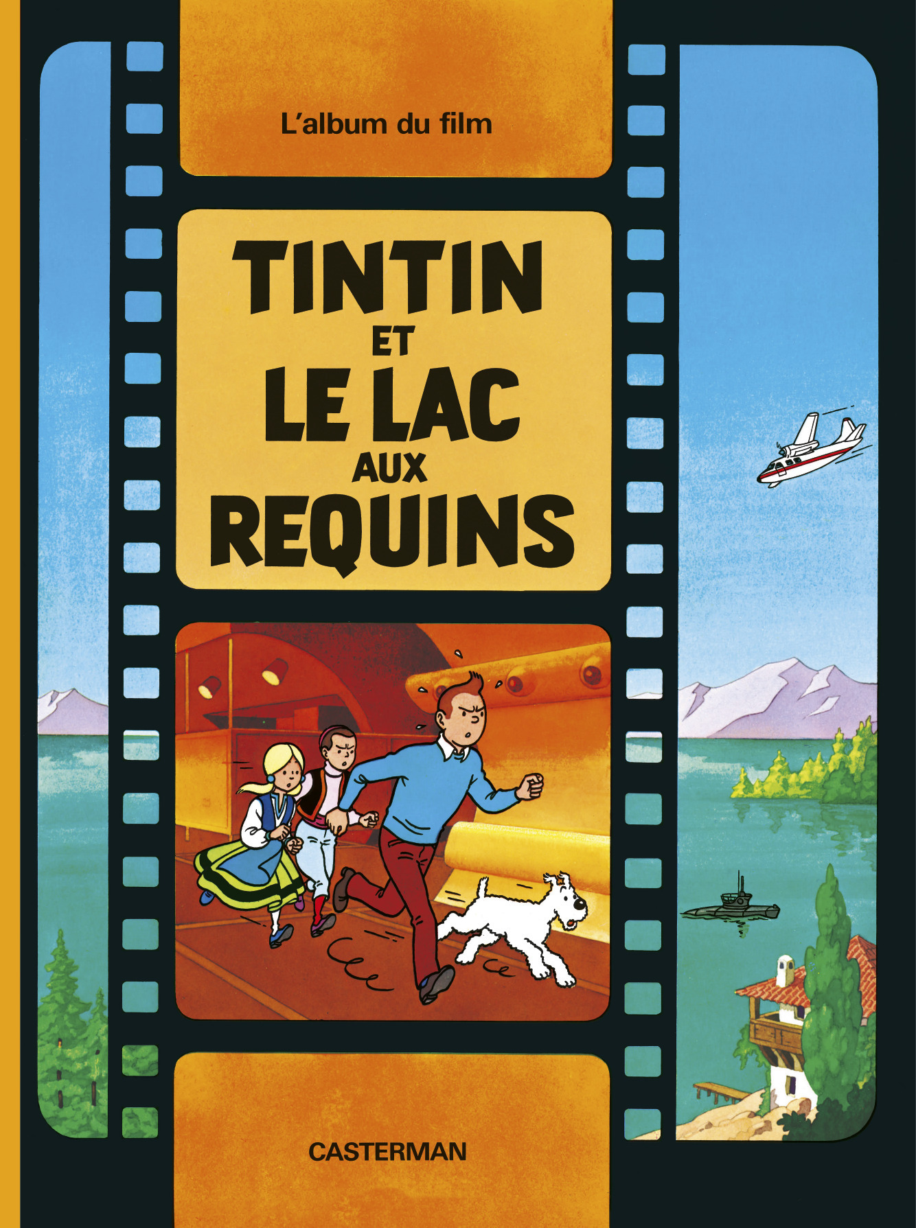 Tintin - Tintin et le lac aux requins -  Hergé - CASTERMAN