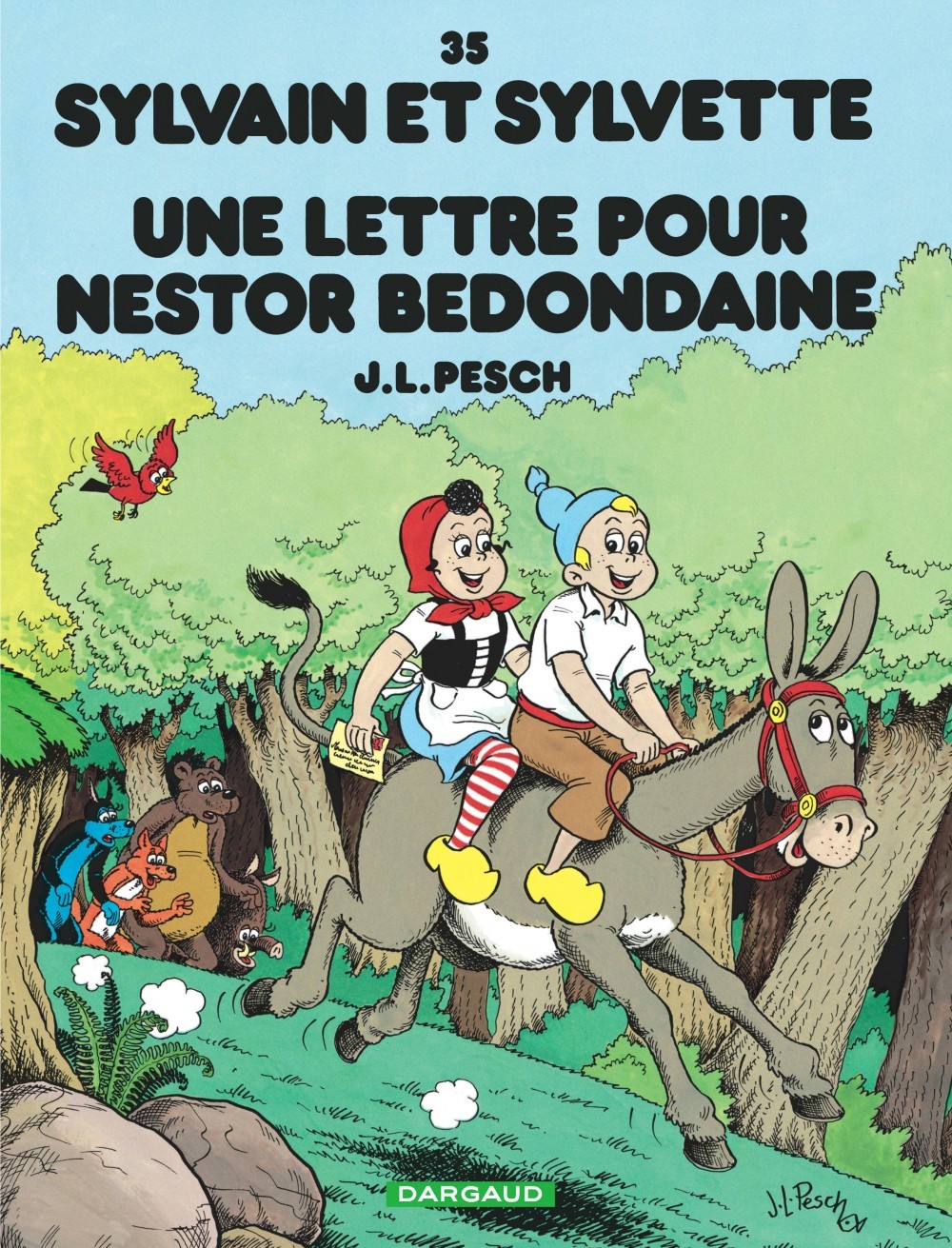 Sylvain et Sylvette - Tome 35 - Une lettre pour Nestor Bedondaine -  Pesch Jean-Louis - DARGAUD